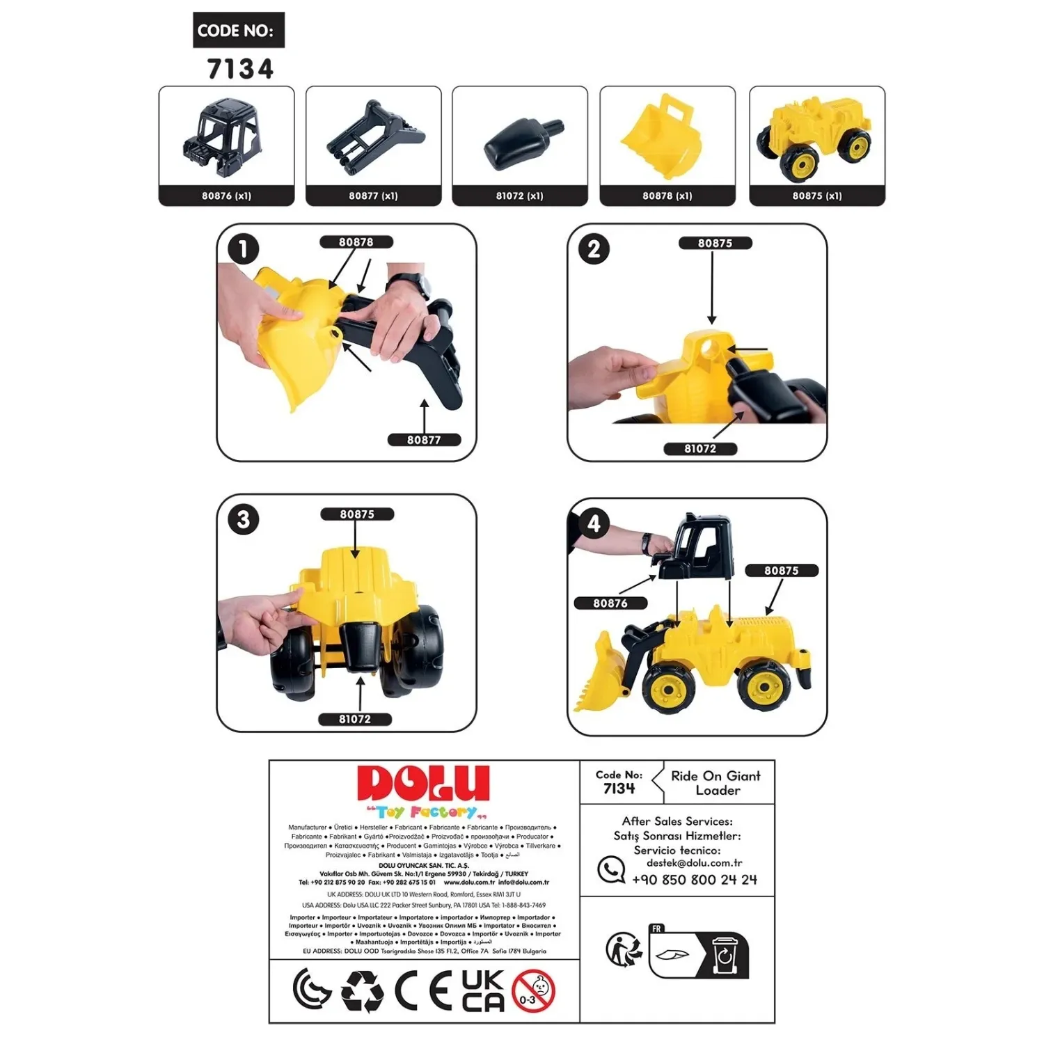 Dolu Büyük Kepçeli Arabam Dolu Büyük Kepçeli Arabam