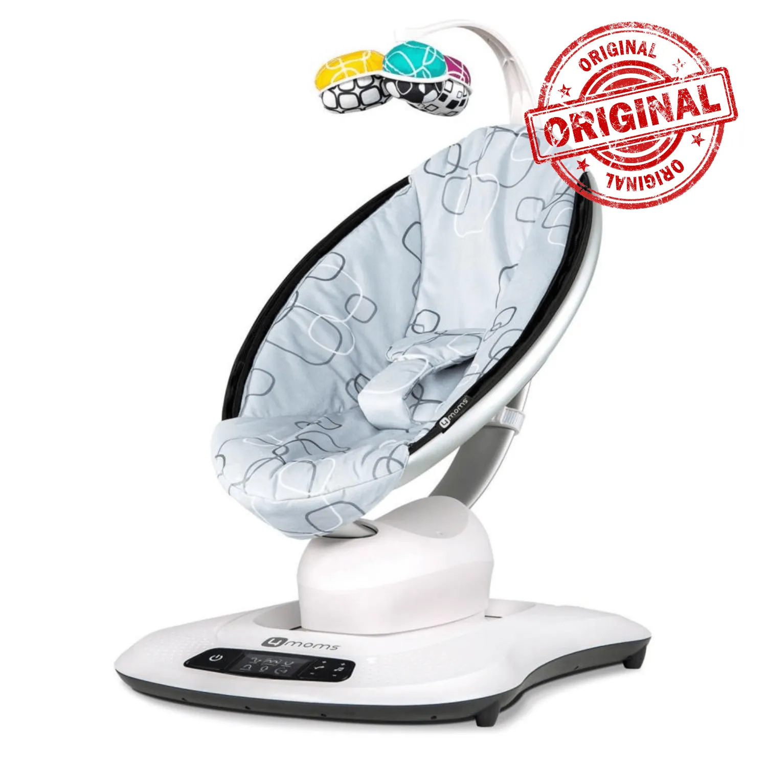 4moms Mamaroo 4.0 App Elektrikli Ana Kucağı Silver Plush