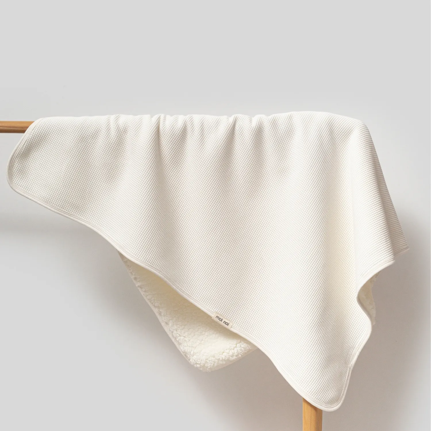 Moi Noi Battaniye Waffle Bej