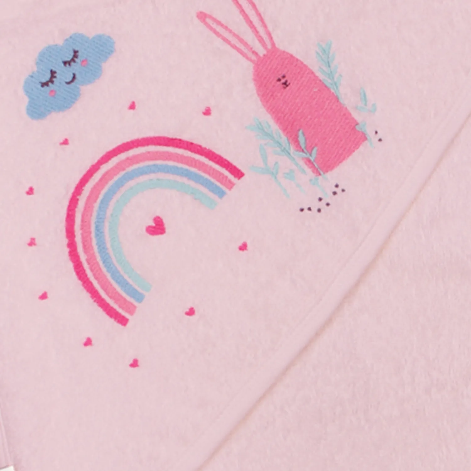 Bistyle Havlu Luluco Rainbow 75x75cm Pembe