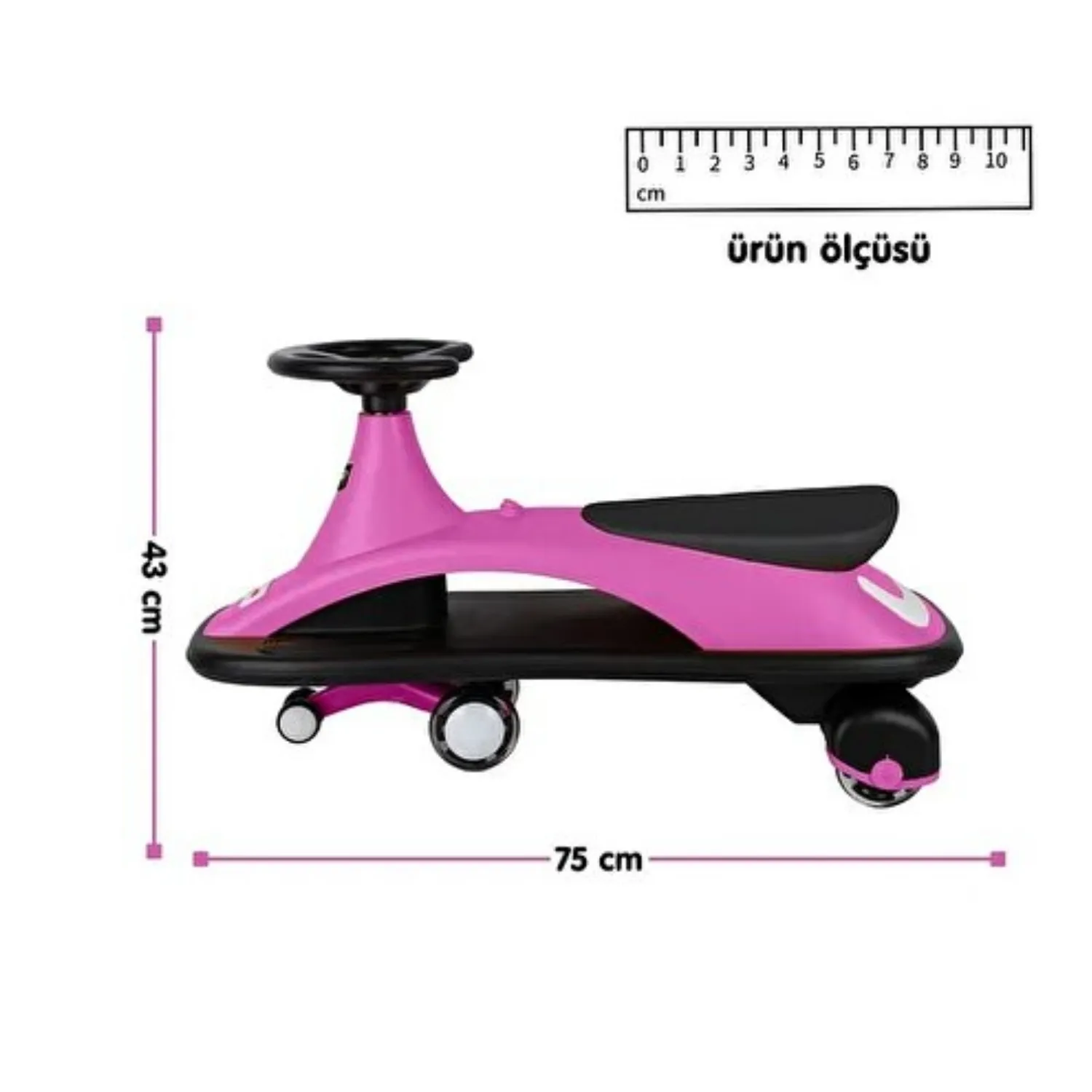Royal Swing Car-Pınk