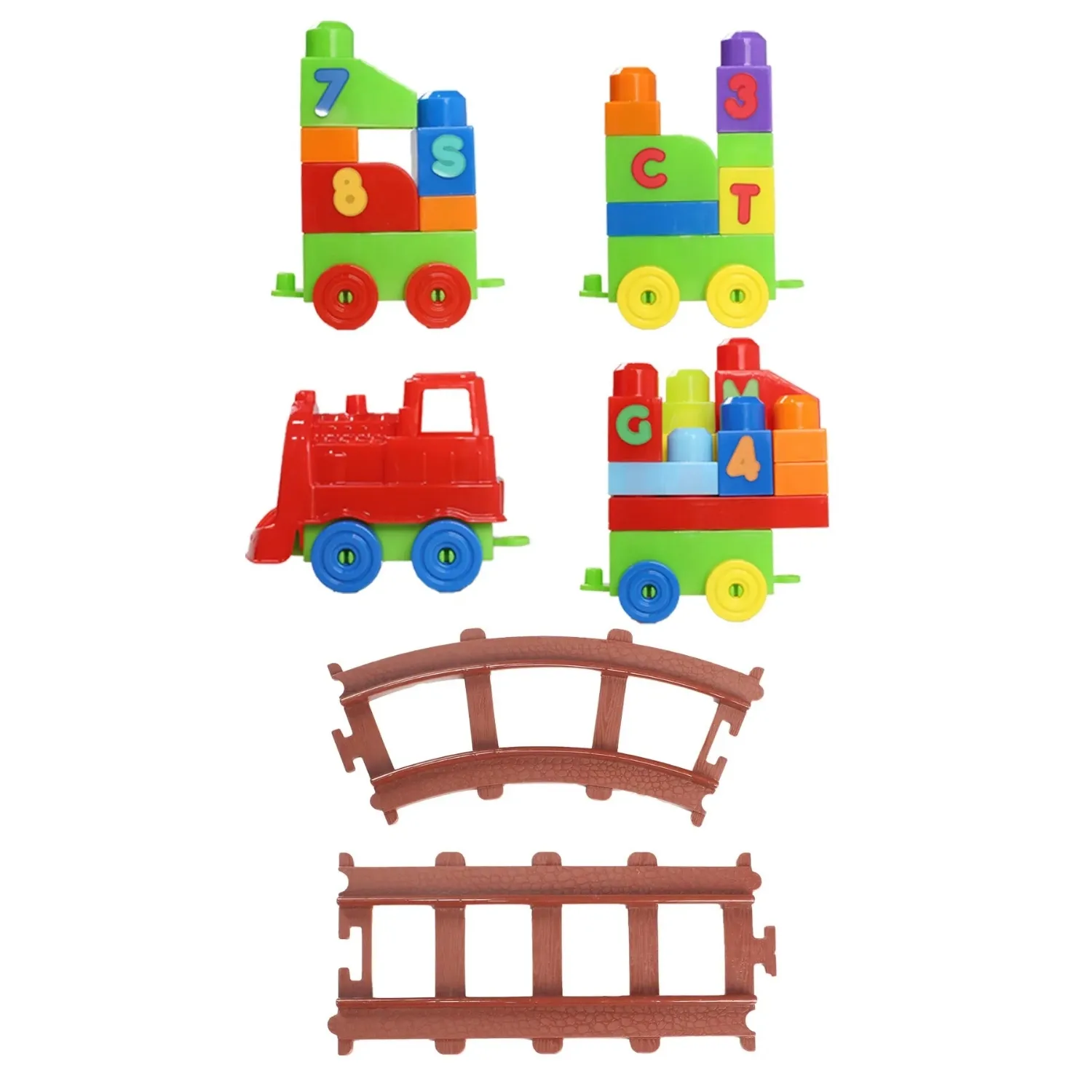 Playblox Tren Seti 77 Parça