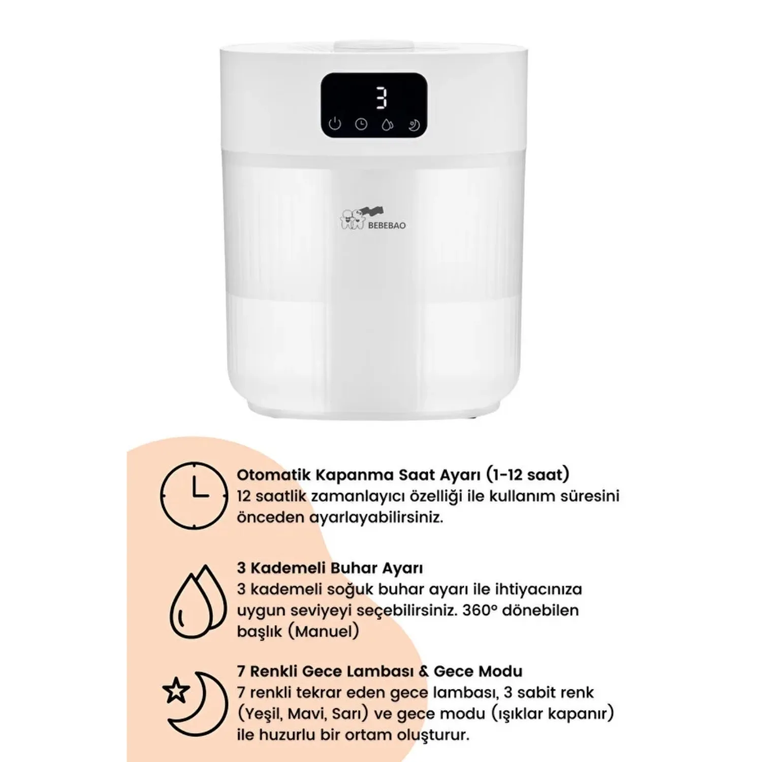 Bebebao Pufi Buhar Makinesi