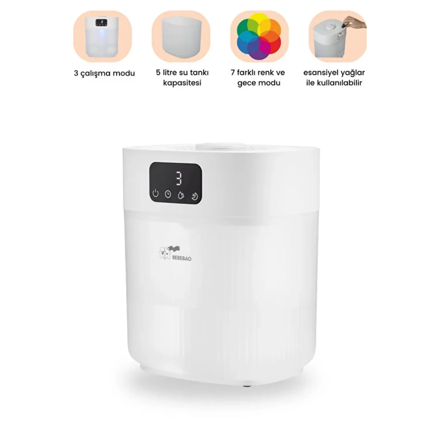 Bebebao Pufi Buhar Makinesi