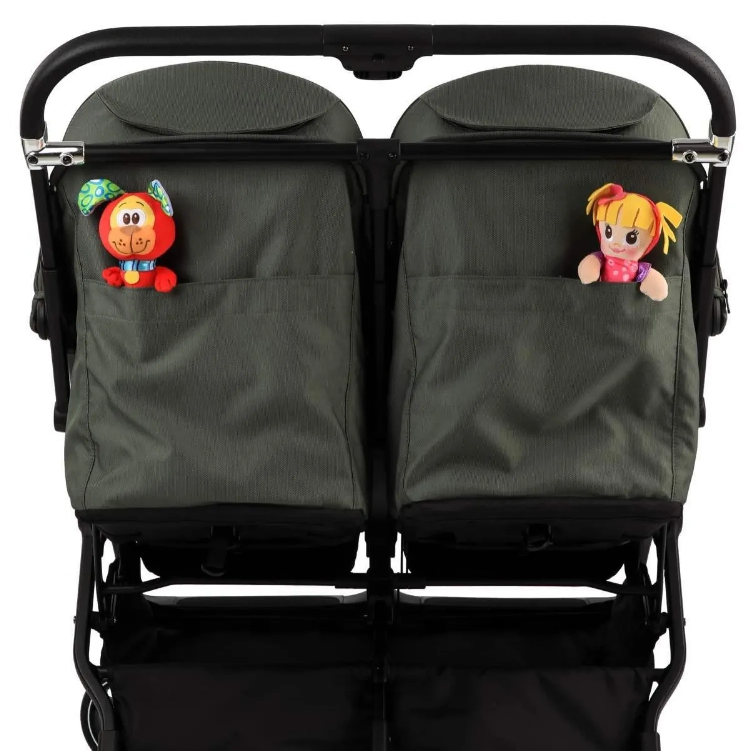 Kraft Duplo İkiz Bebek Arabası Green