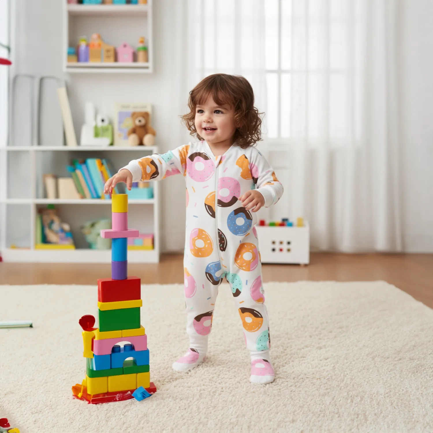 Moi Noi Uyku Tulumu Çoraplı 2,5 Tog Donut