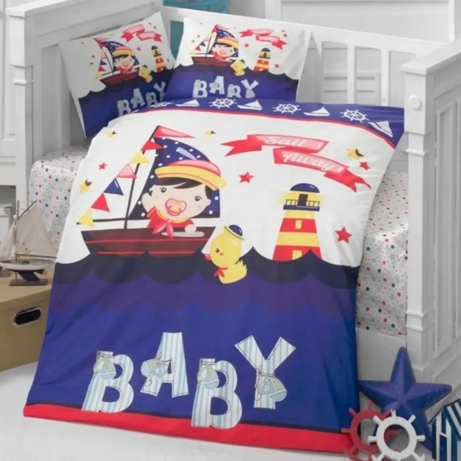 Kidboo Bebek Nevresim Takımı Kaptan