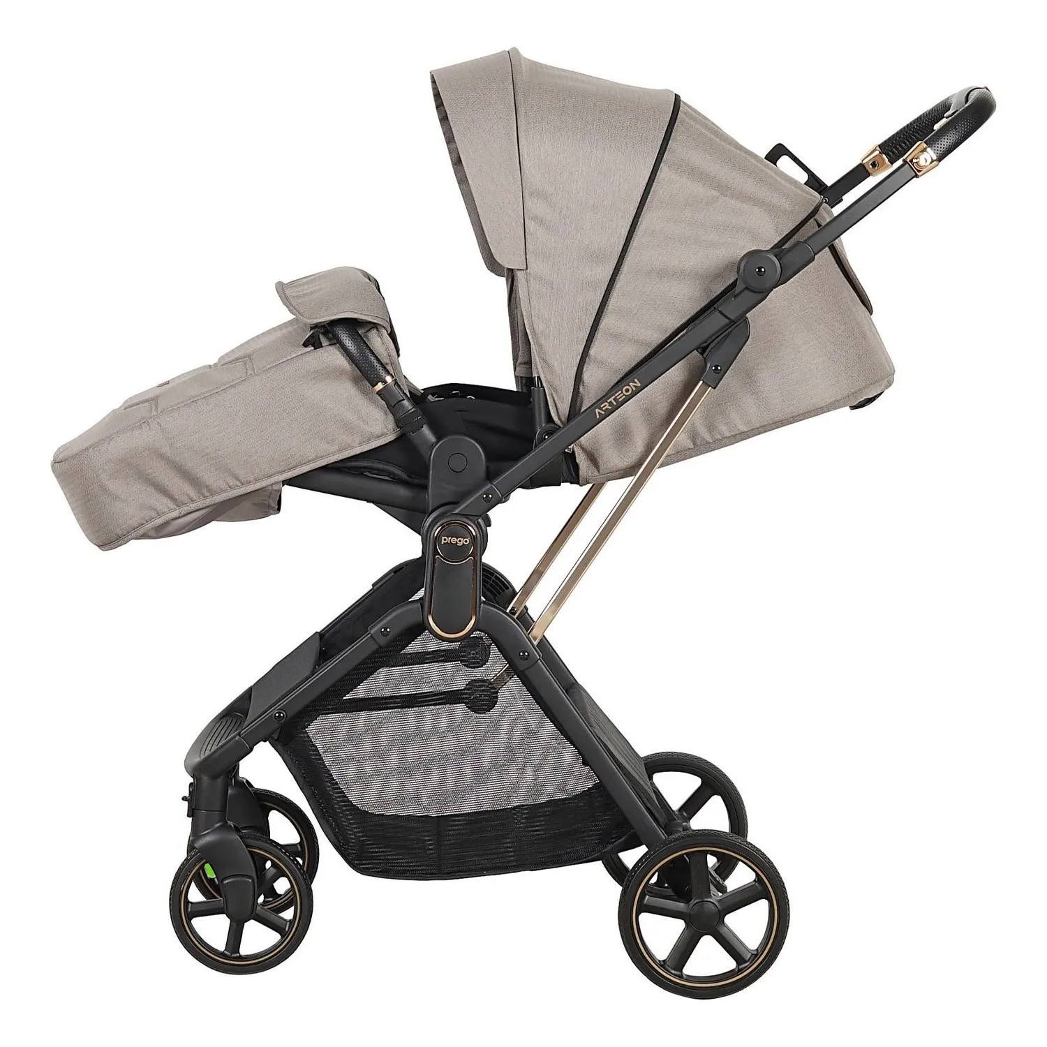 Prego 2244 Arteon Travel Sistem Bebek Arabası Bej