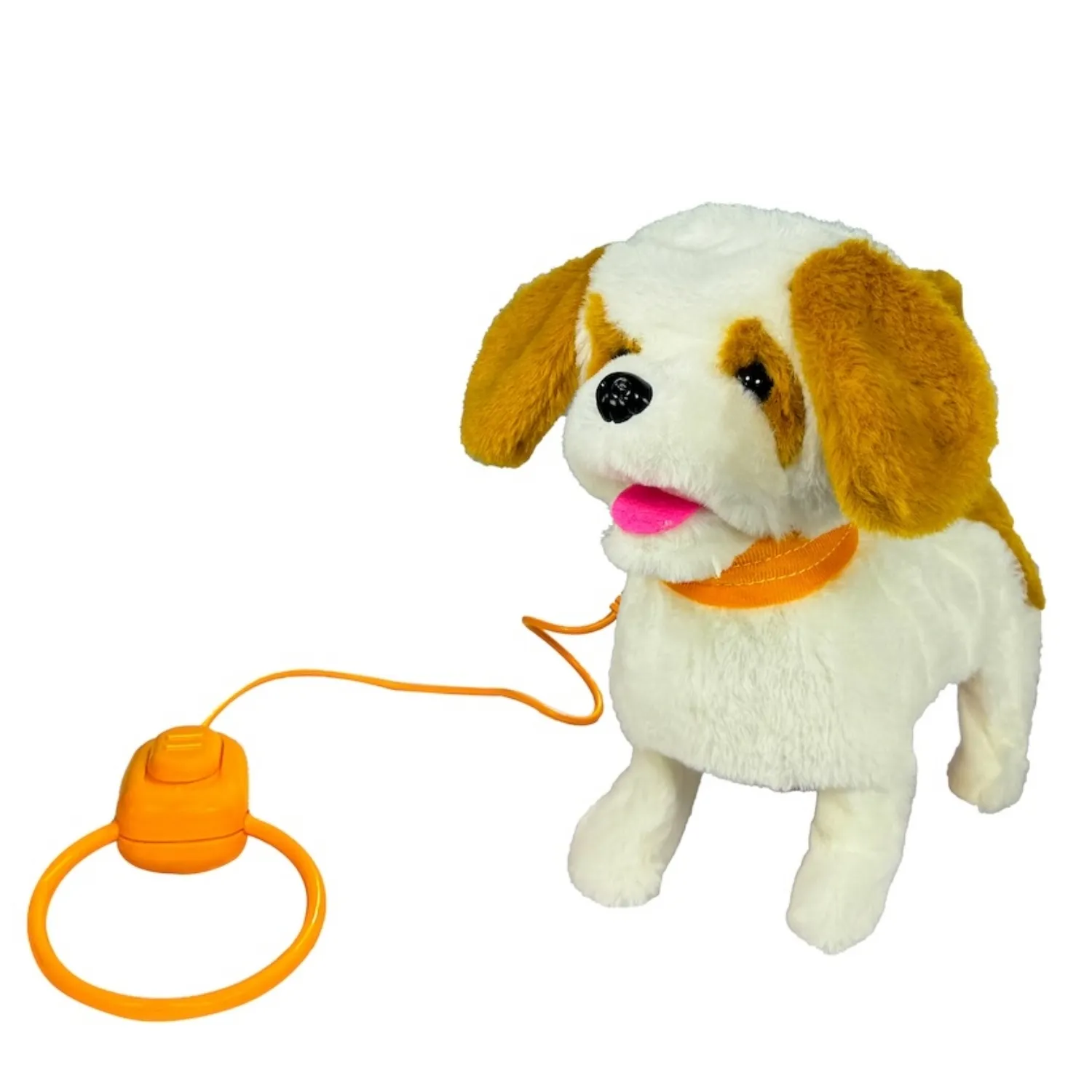 Peluş Tasmalı Yürüyen Köpek