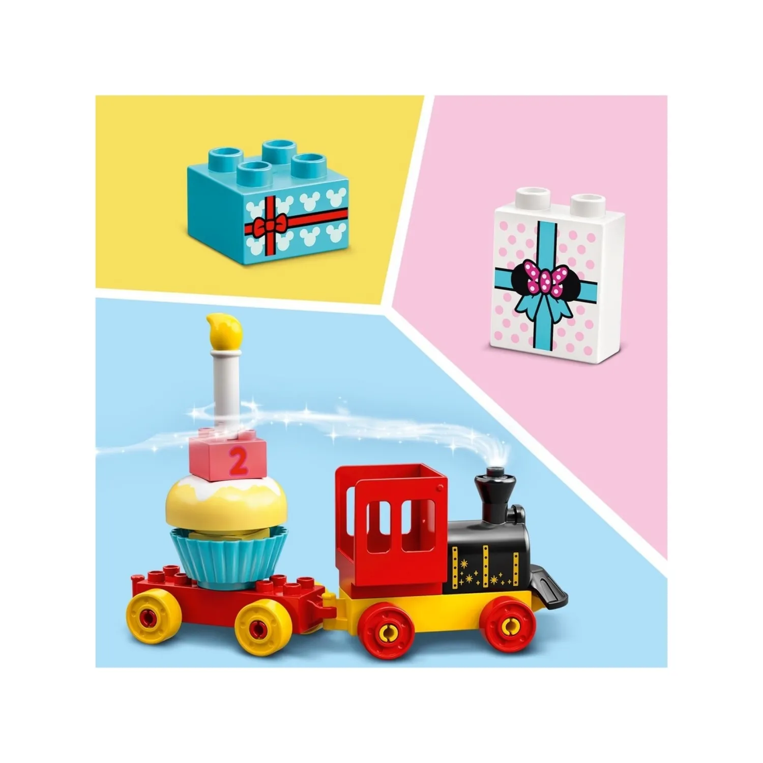 LEGO DUPLO Disney Mickey ve Minnie Doğum Günü Treni 10941
