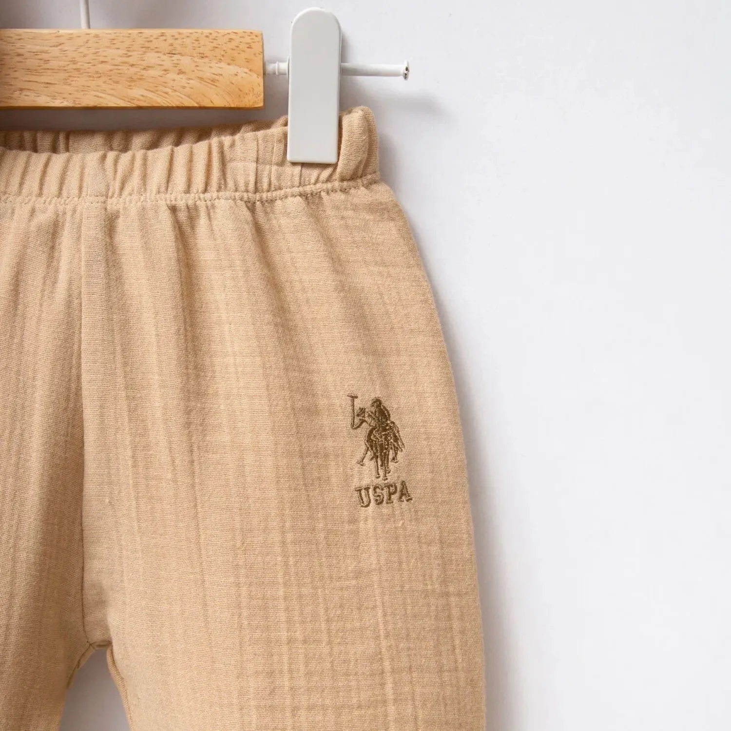 U.S. Polo 2li Takım Bej