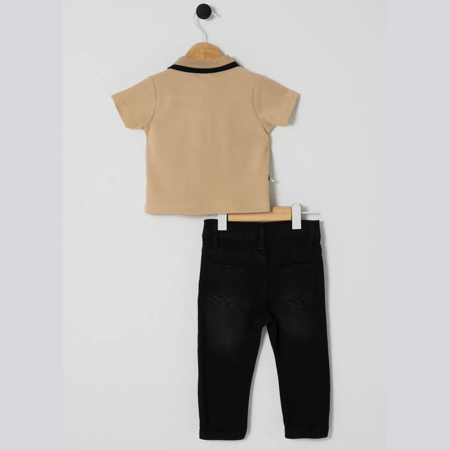 U.S. Polo 2li Takım T-Shirt Pike Bej