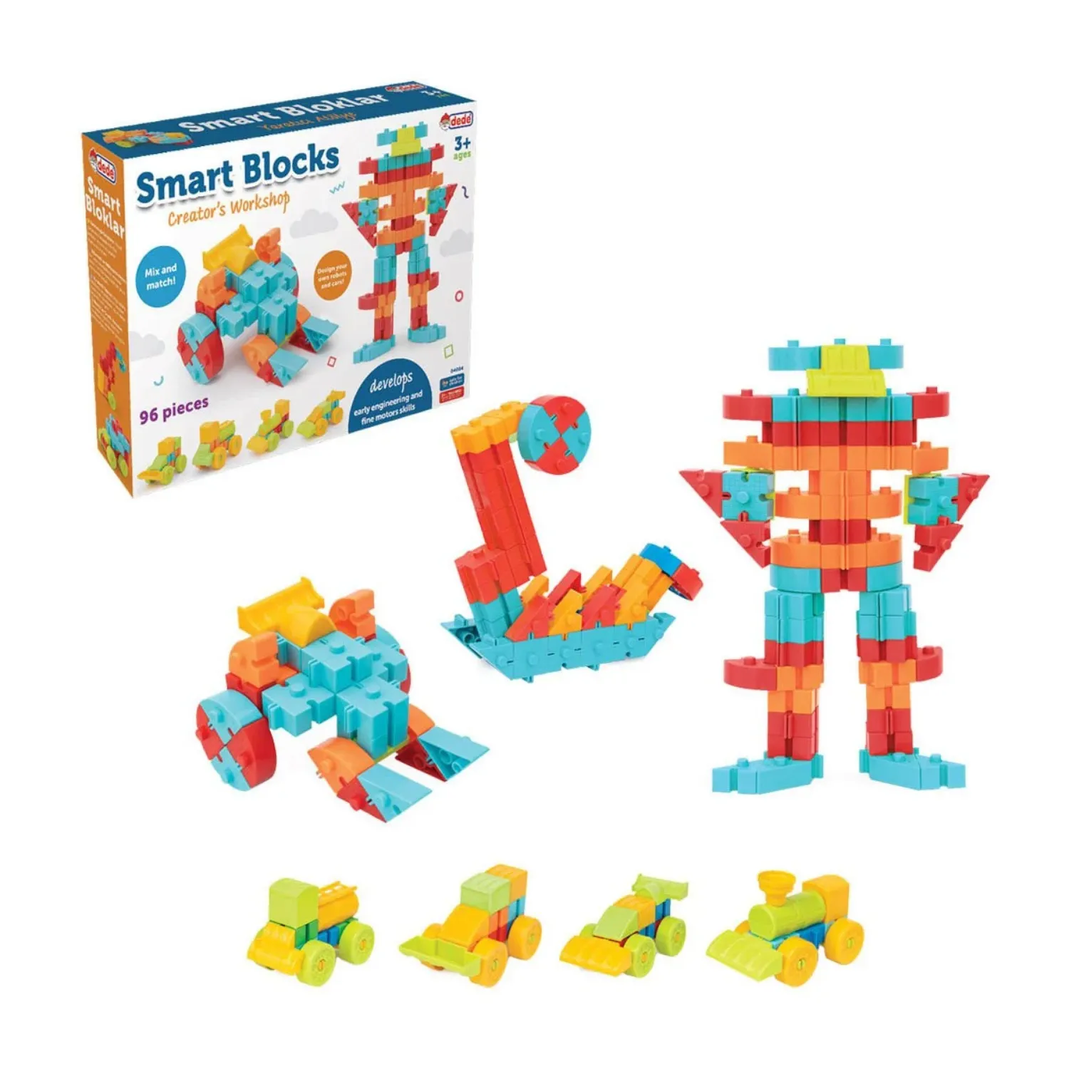 Smart Bloklar 96 Parça