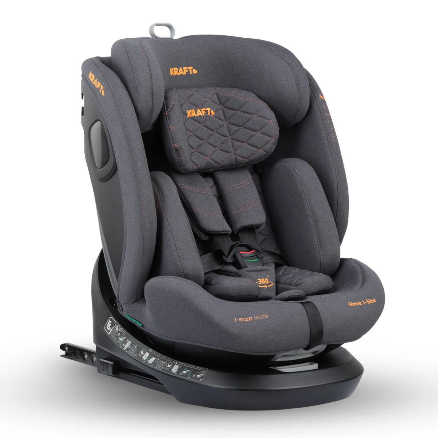 Kraft Move I-Size Oto Koltuğu 0-36 Kg Black Orange