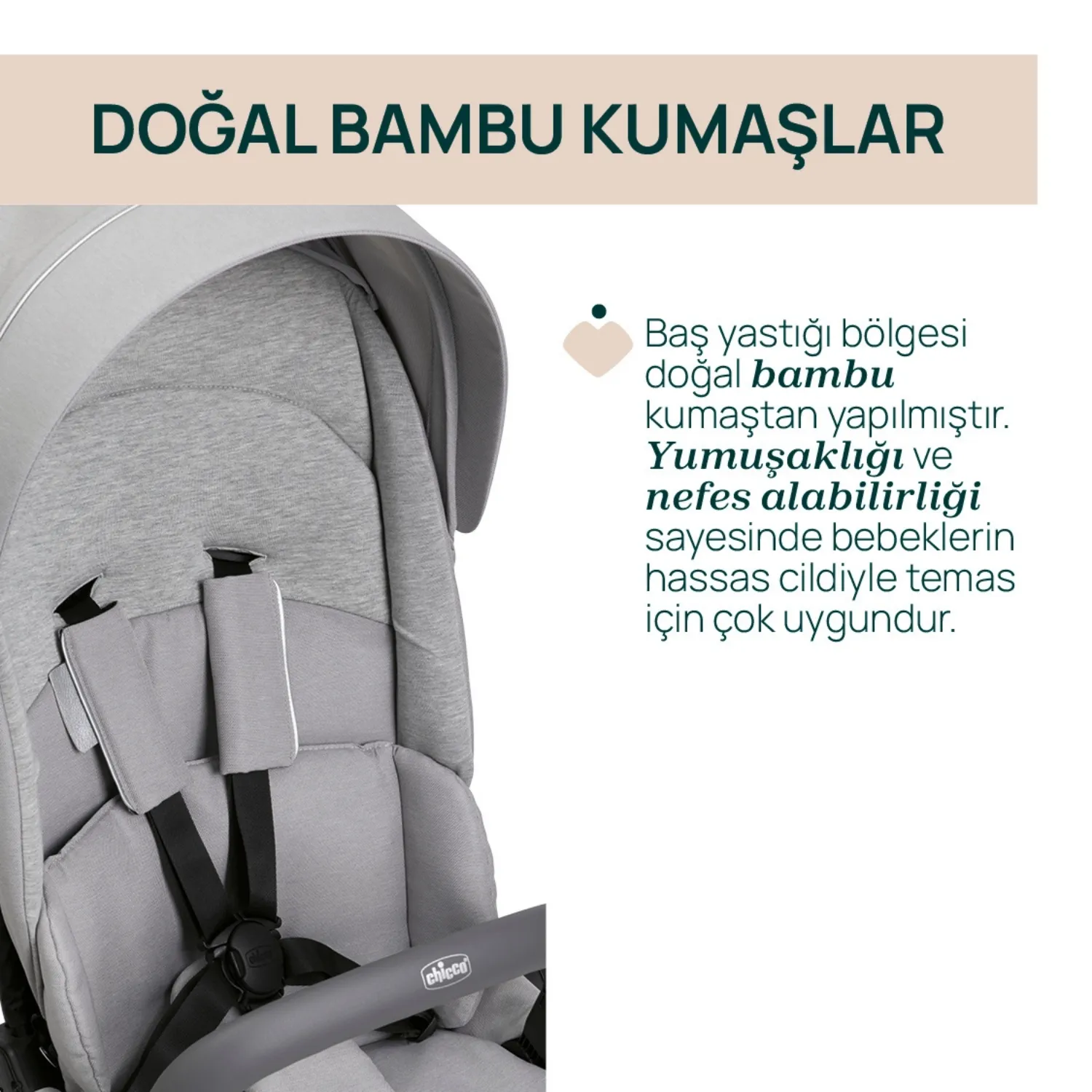 Chicco One4Ever Lounge Bebek Arabası Sparkle Grey