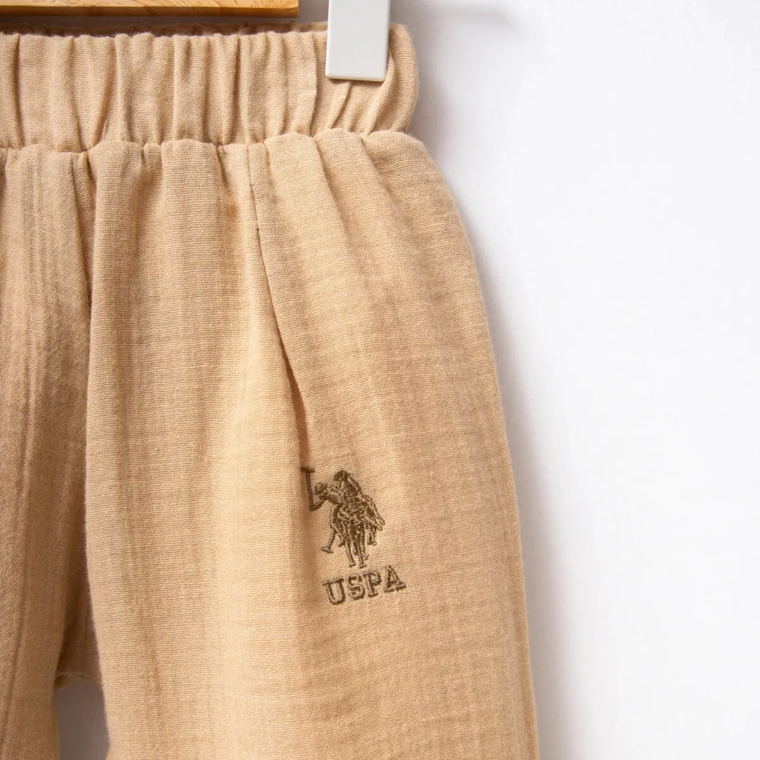 U.S. Polo 2li Takım Bej