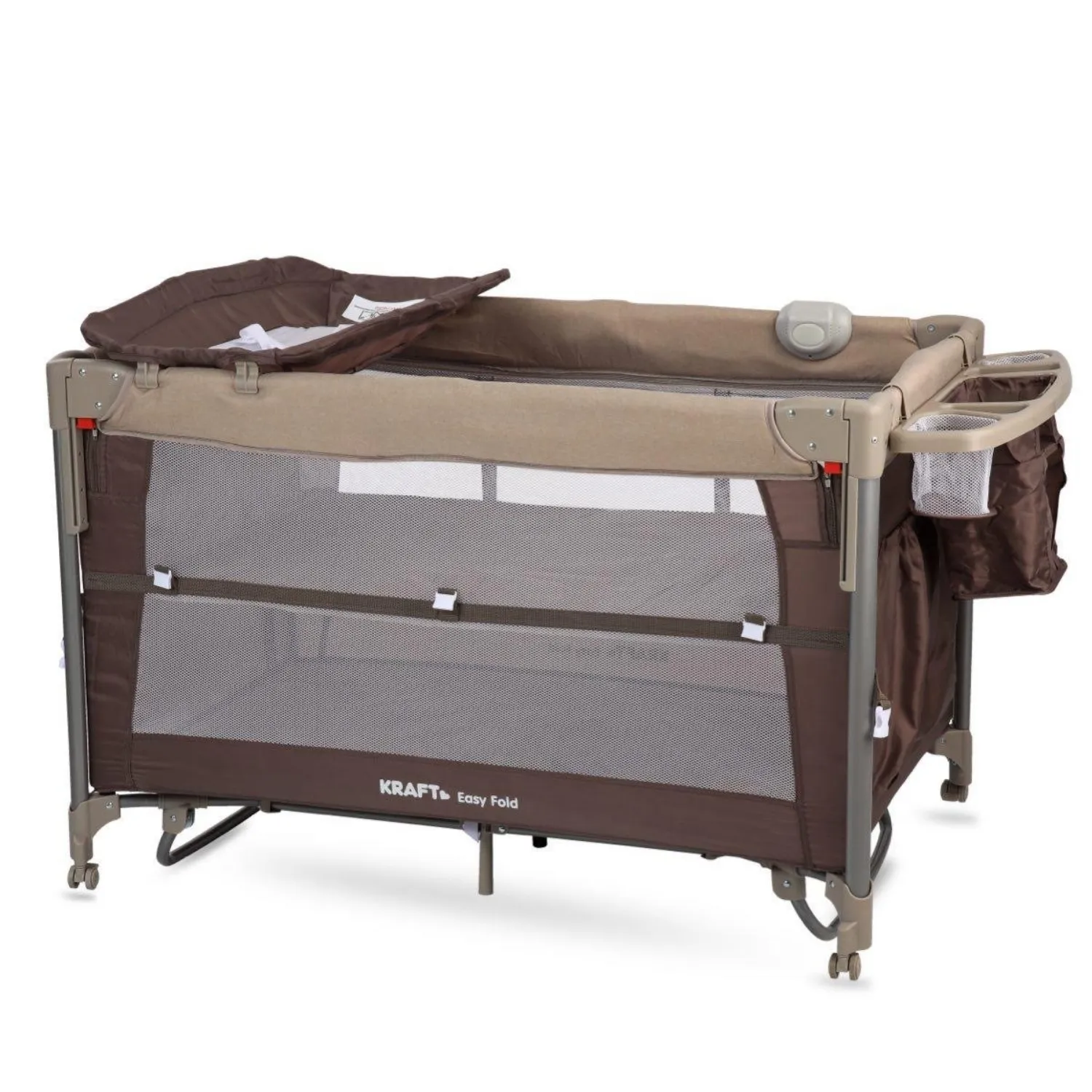Kraft Easy Fold Anne Yanı Oyun Parkı 70x110 cm Beige