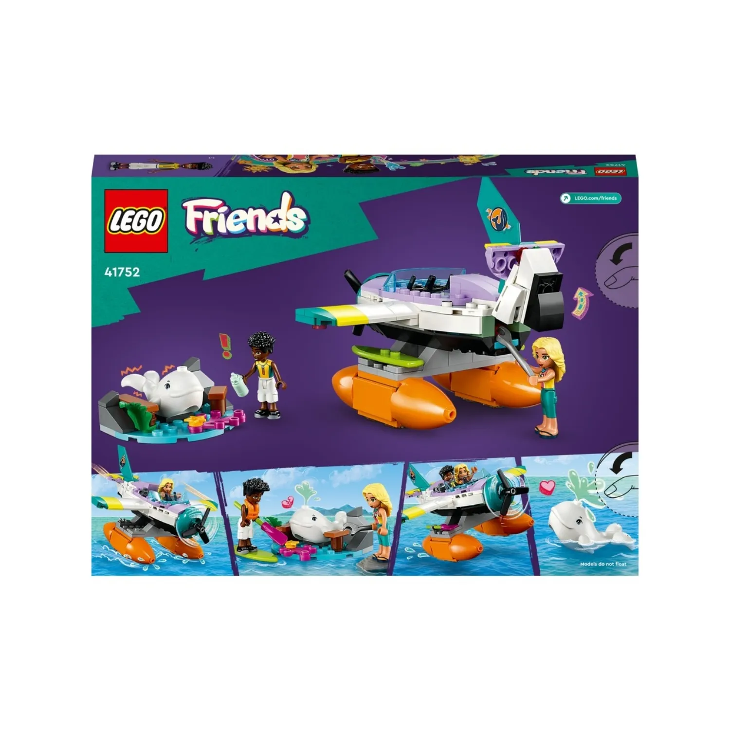 LEGO Friends Deniz Kurtarma Uçağı 41752 