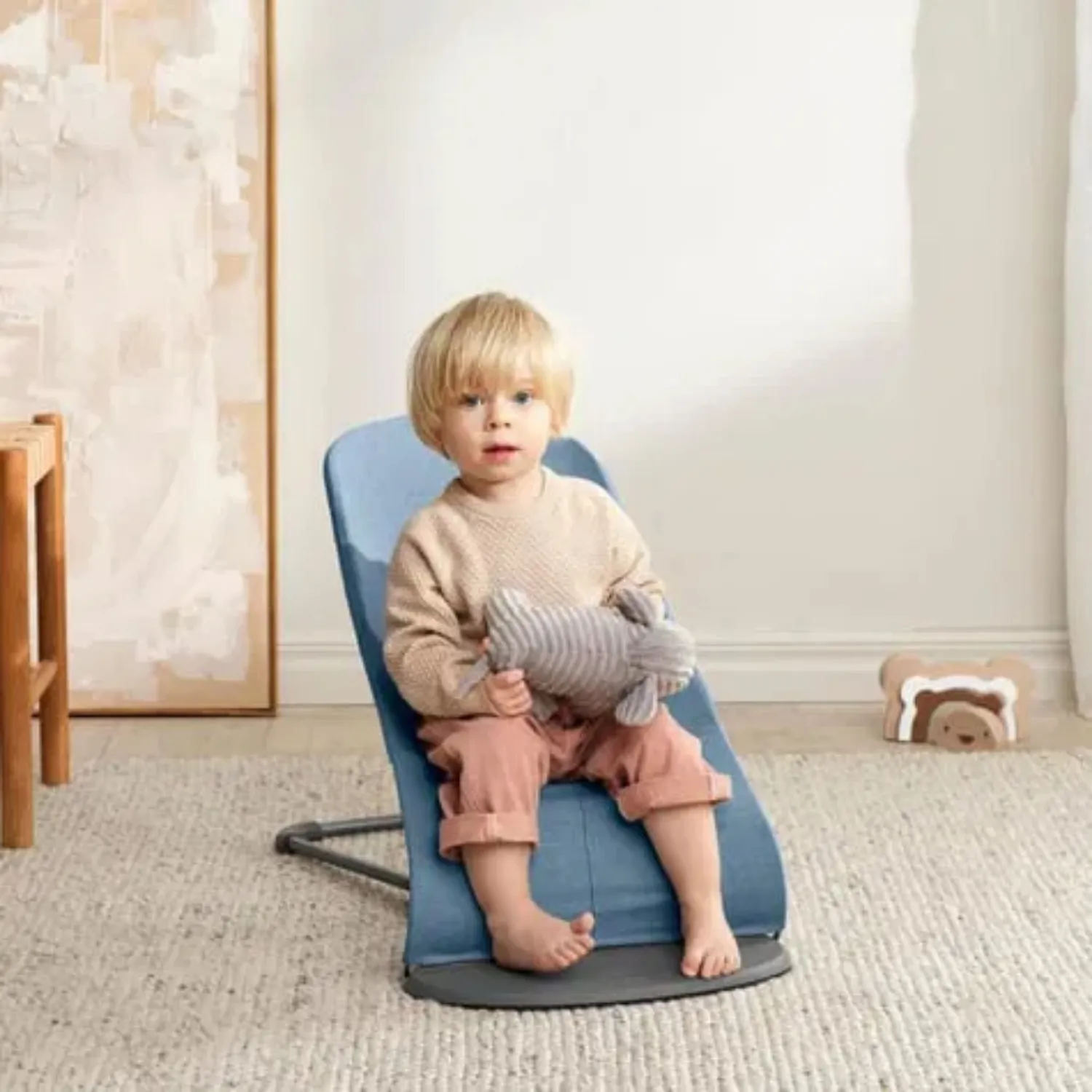 Babybjörn Balance Bliss Ana Kucağı Woven Melange Blue