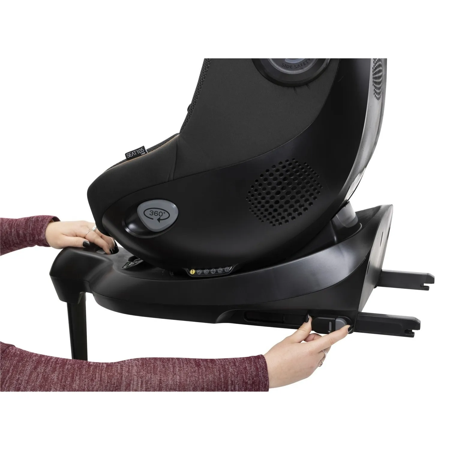 Chicco Seat 105 I-Size Oto Koltuğu 0-36 Kg Posh Black