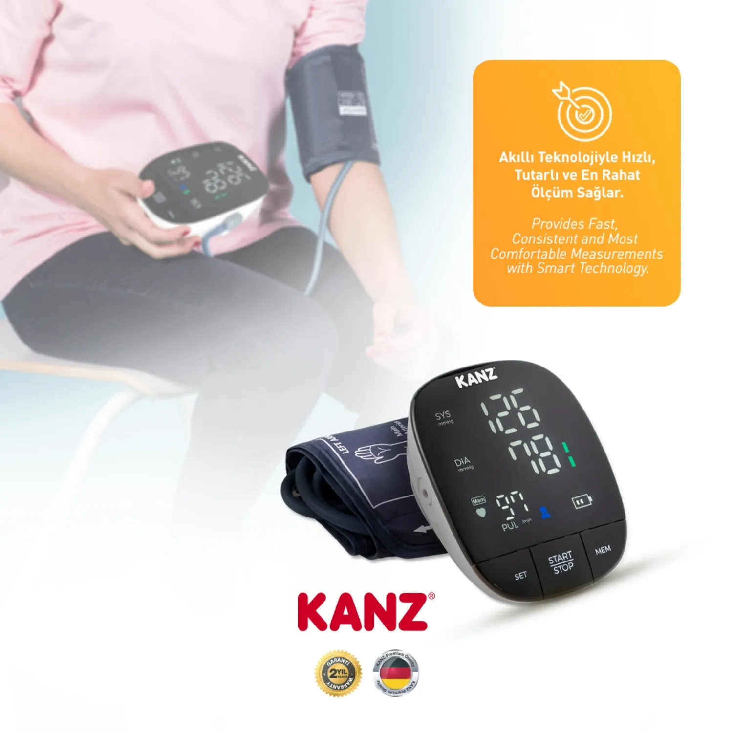 Kanz Dijital Tansiyon Aleti 