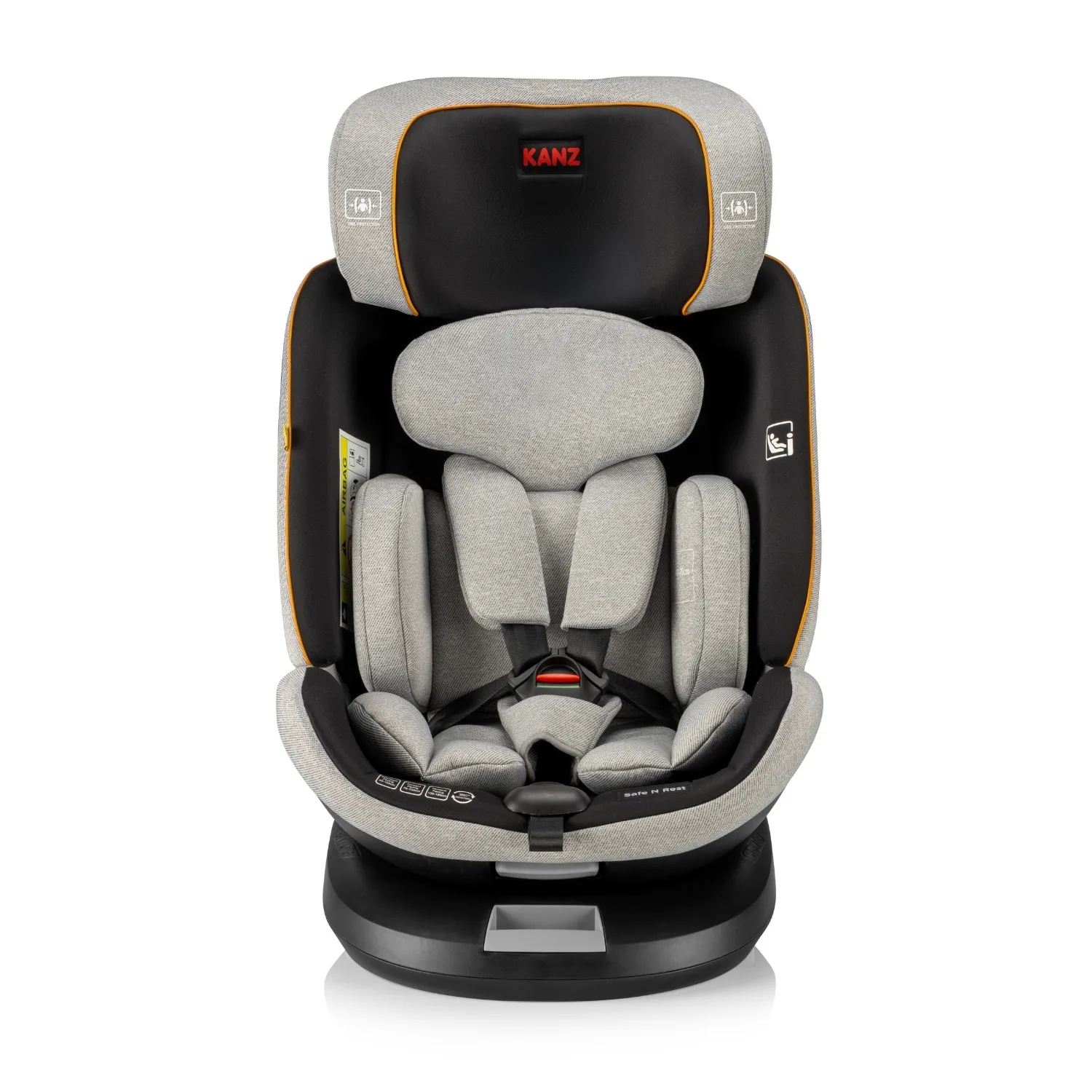 Kanz Safe N Rest Oto Koltuğu 0-36 Kg Siyah