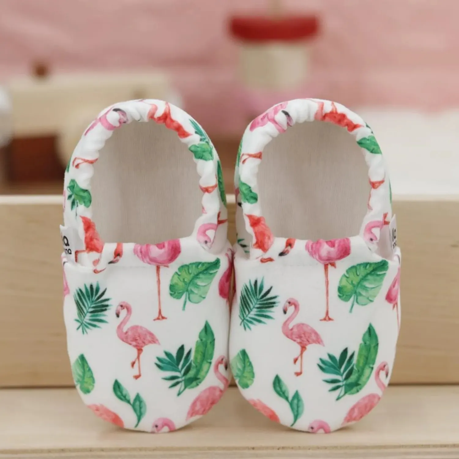 Ella Bonna Patik Kaydırmaz Taban Flamingo