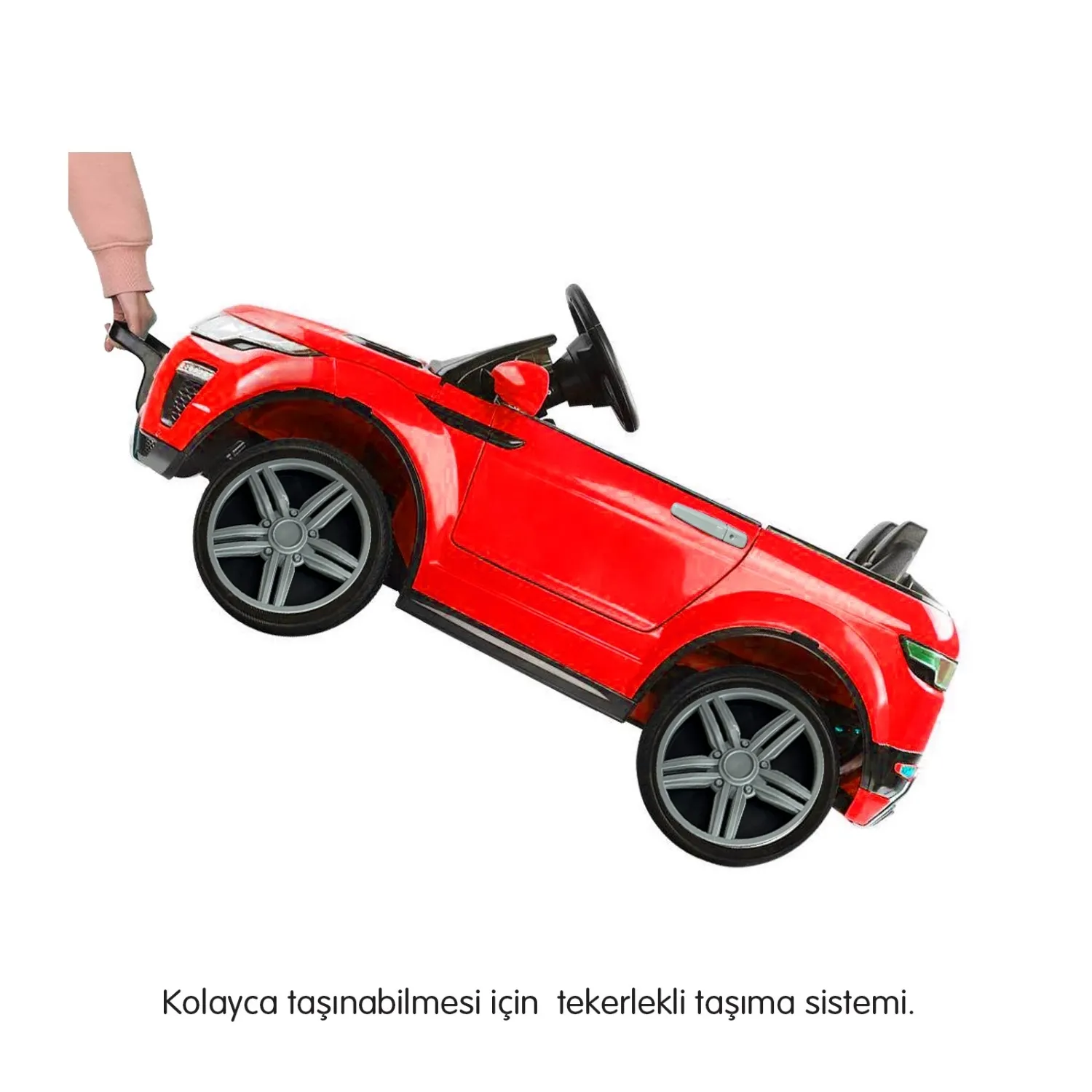 Forte Akülü Araba Kumandalı 4*2 12 Volt Kırmızı