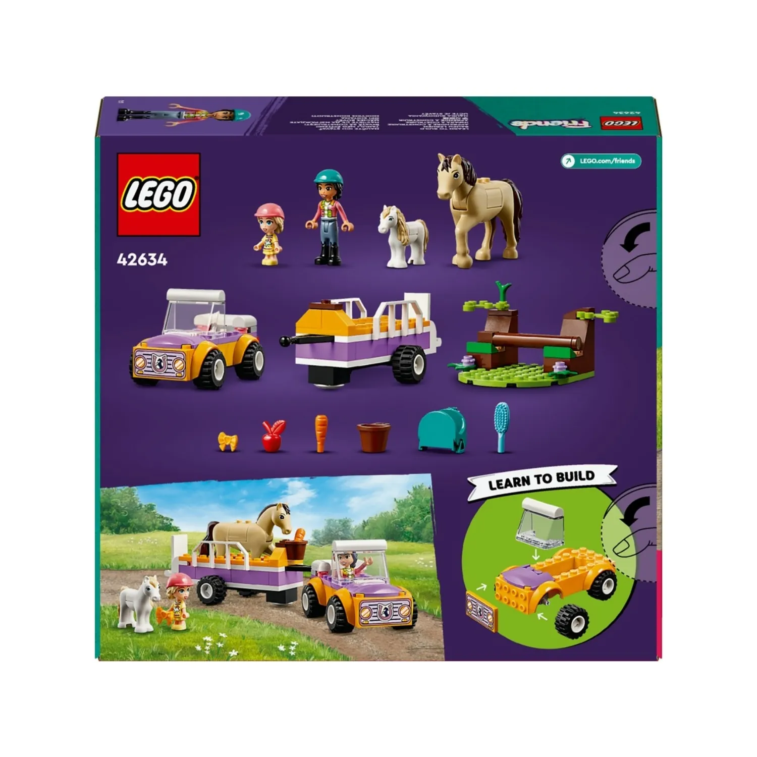 LEGO At ve Midilli Römorku