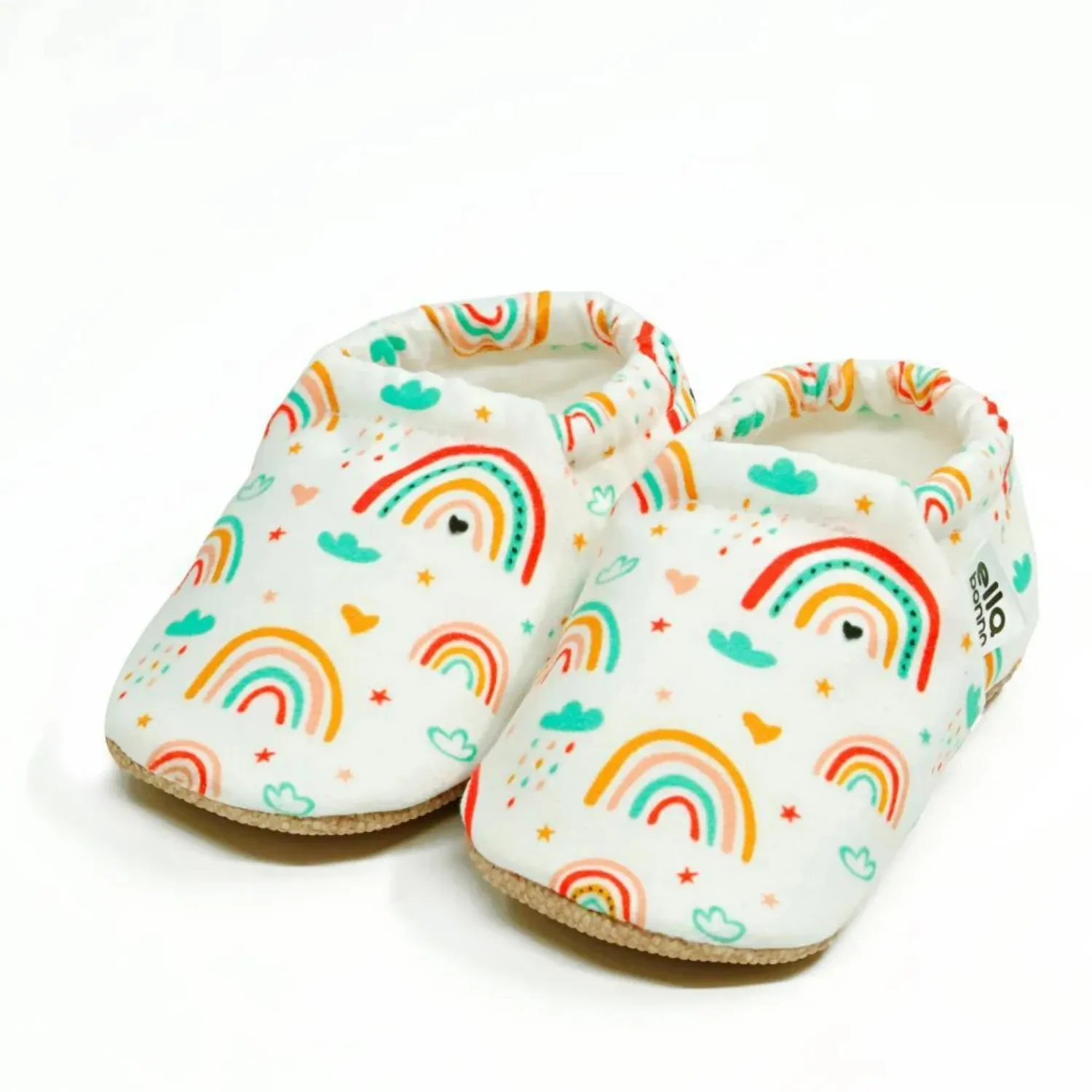 Ella Bonna Patik Kaydırmaz Taban Rainbow