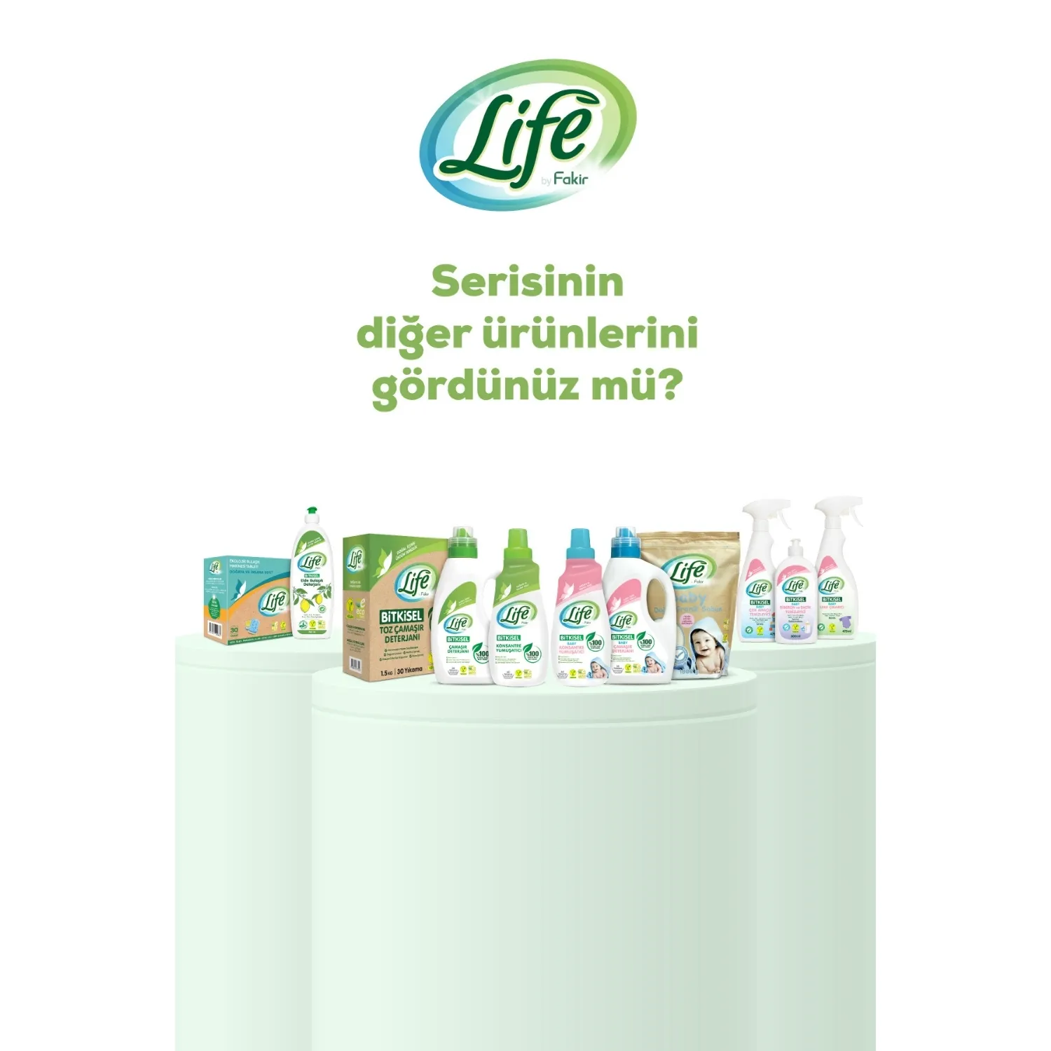 Life by Fakir Baby Bitkisel Bazlı Sıvı Çamaşır Deterjanı 1500 ml Life by Fakir Baby Bitkisel Bazlı Sıvı Çamaşır Deterjanı 1500 ml