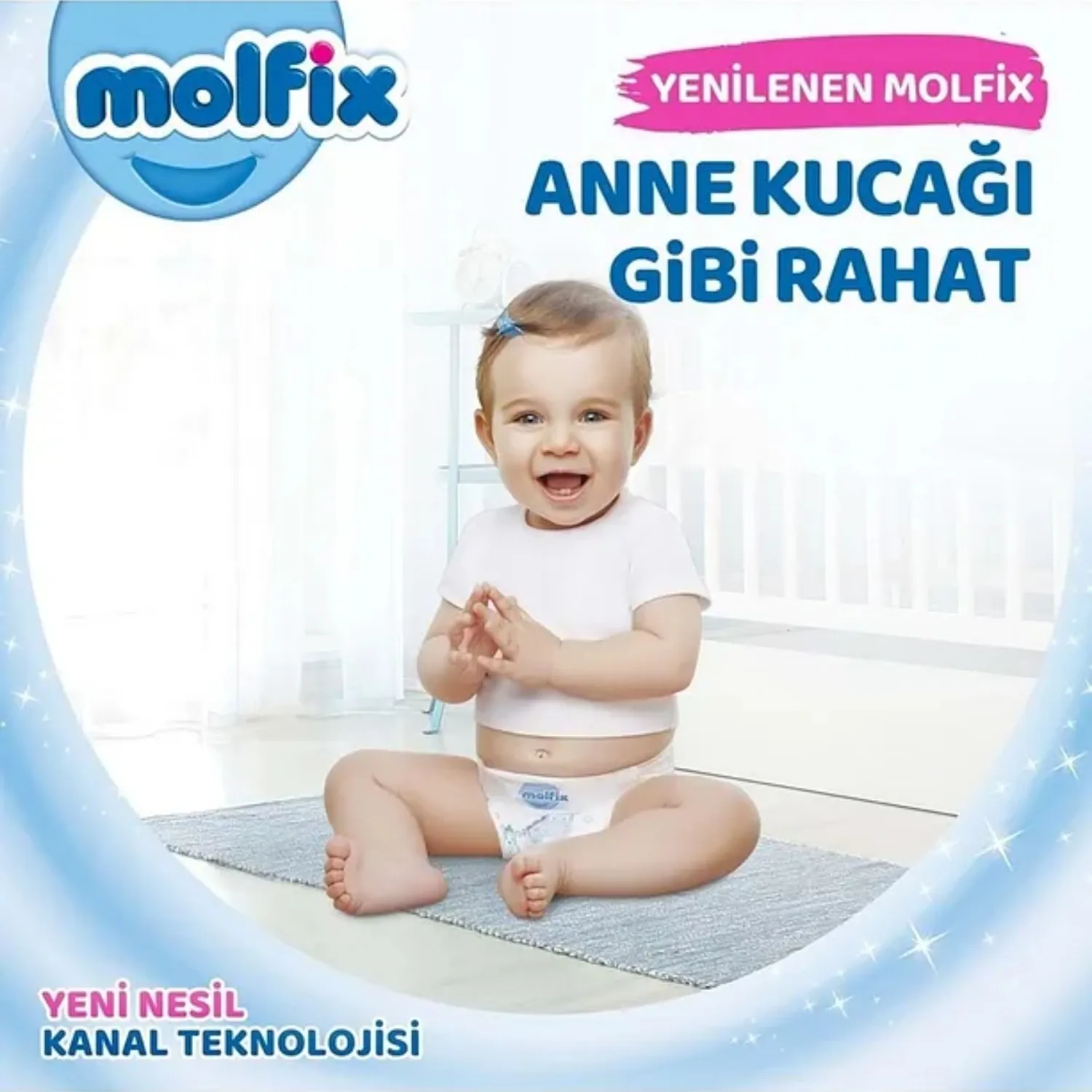 Molfix Bebek Bezi 5 Beden Junior 11-18 Kg 100lü Aylık Paket