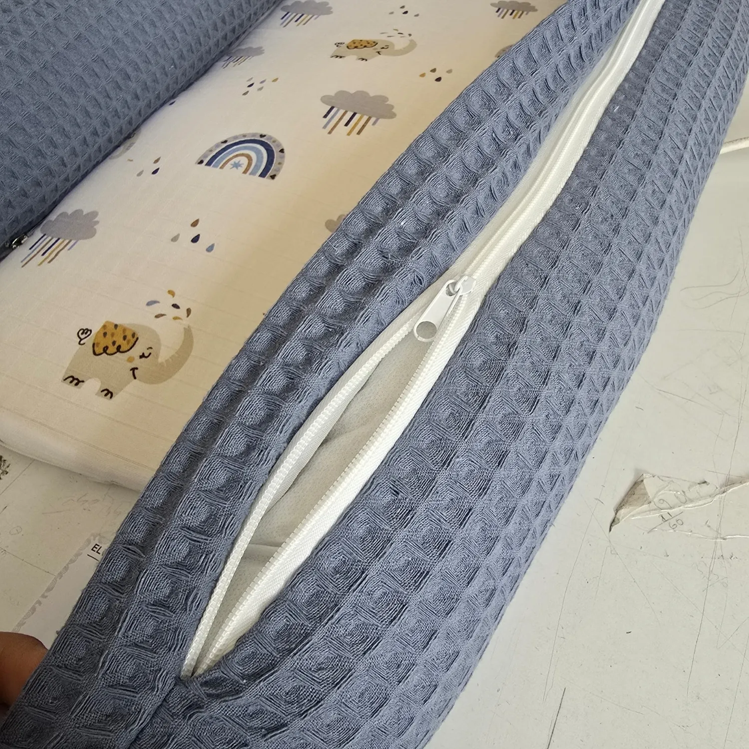 Bm Care Babynest Anne & Baba Yanı Yatağı Pembe Gökkuşağı