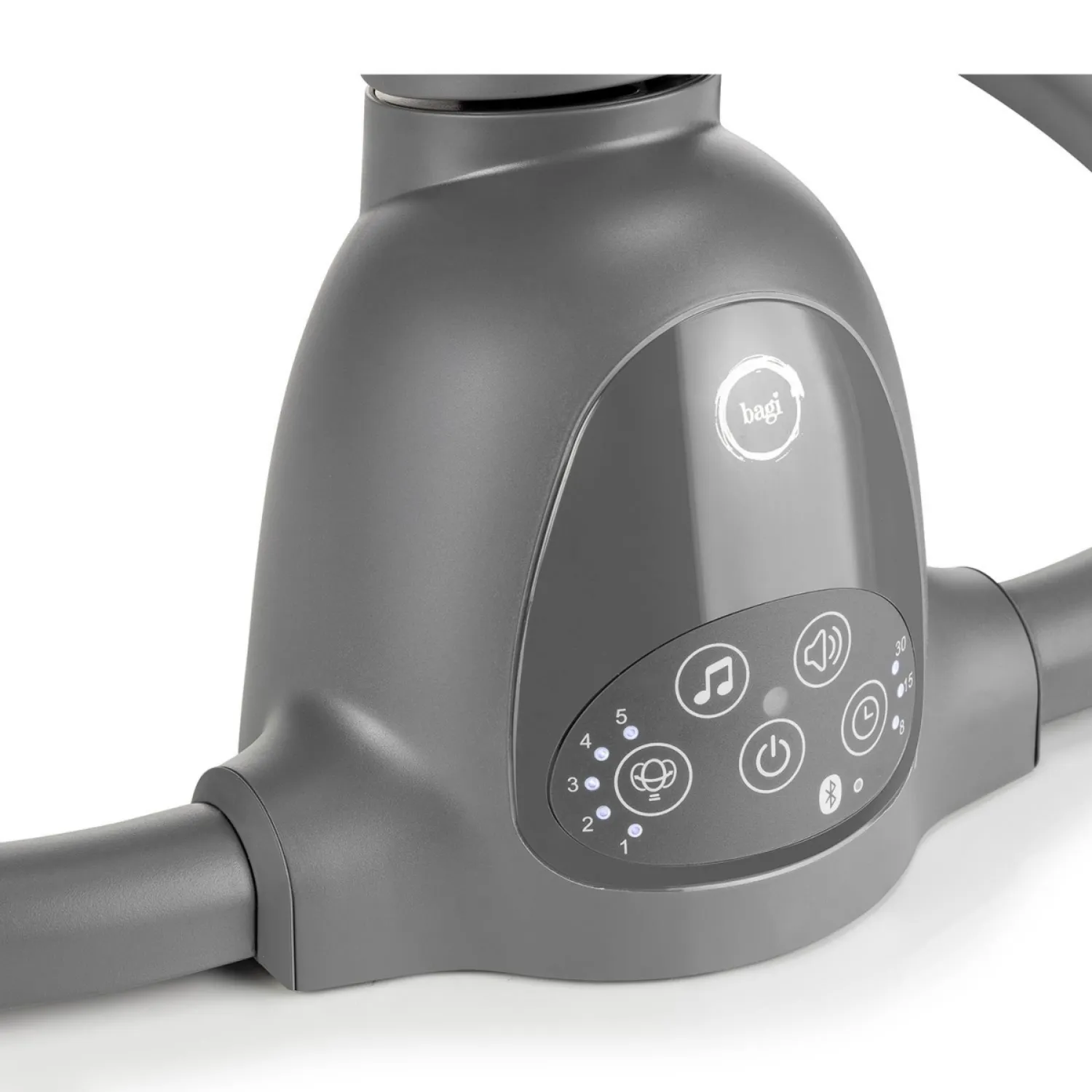 Bagi Dastana Black Otomatik Ana Kucağı Grey