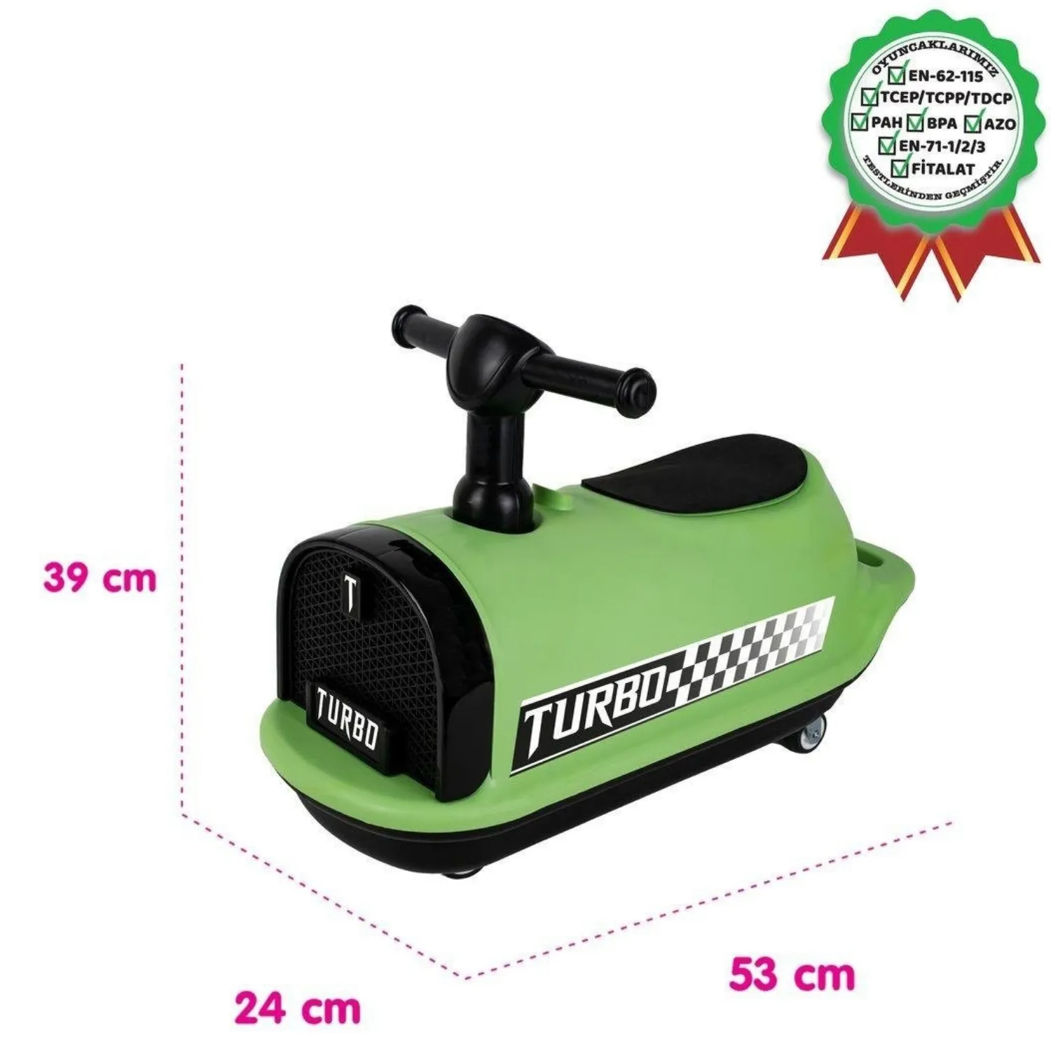 İlk Arabam Turbo Bitgit Araba Yeşil