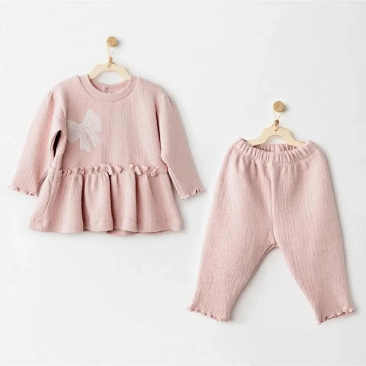 Andy Wawa 2li Takım Casual Pembe