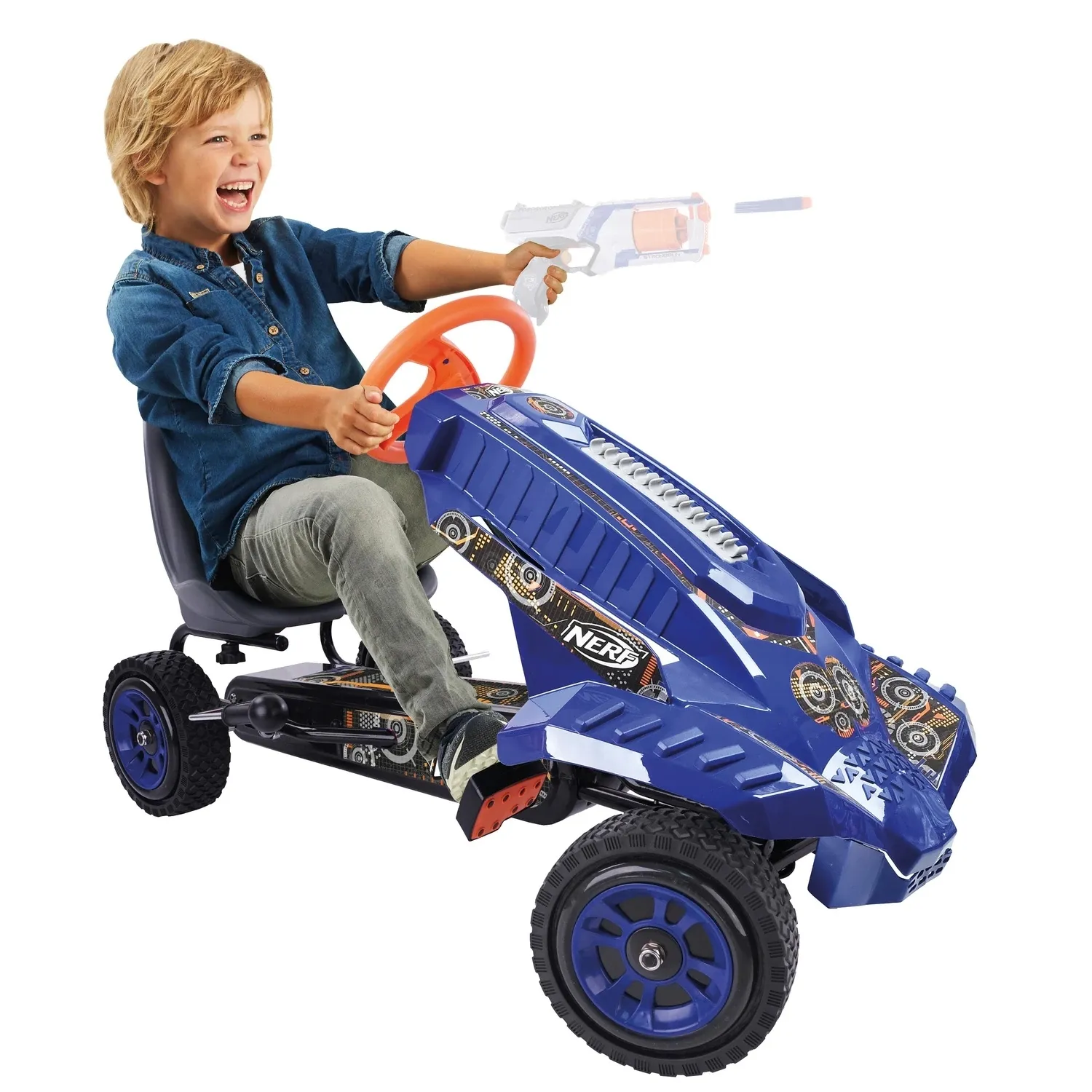 Hauck Nerf Striker 4 Tekerlekli Gokart Bisikleti