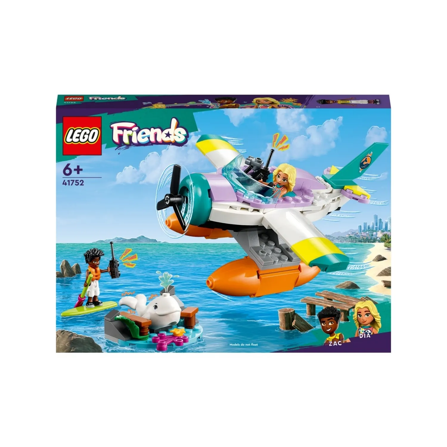 LEGO Friends Deniz Kurtarma Uçağı 41752 