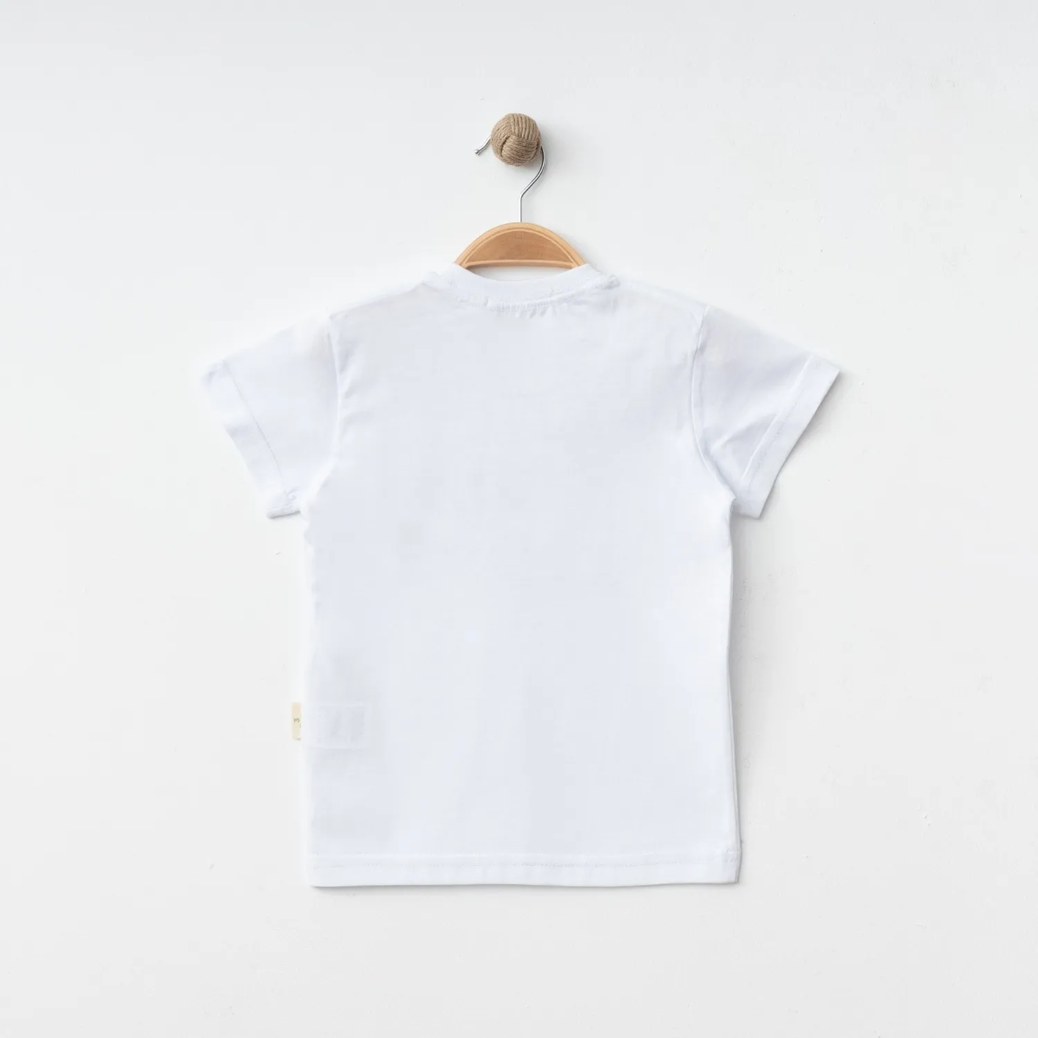 Bebolly T-Shirt Goose And Gander Baskılı Beyaz