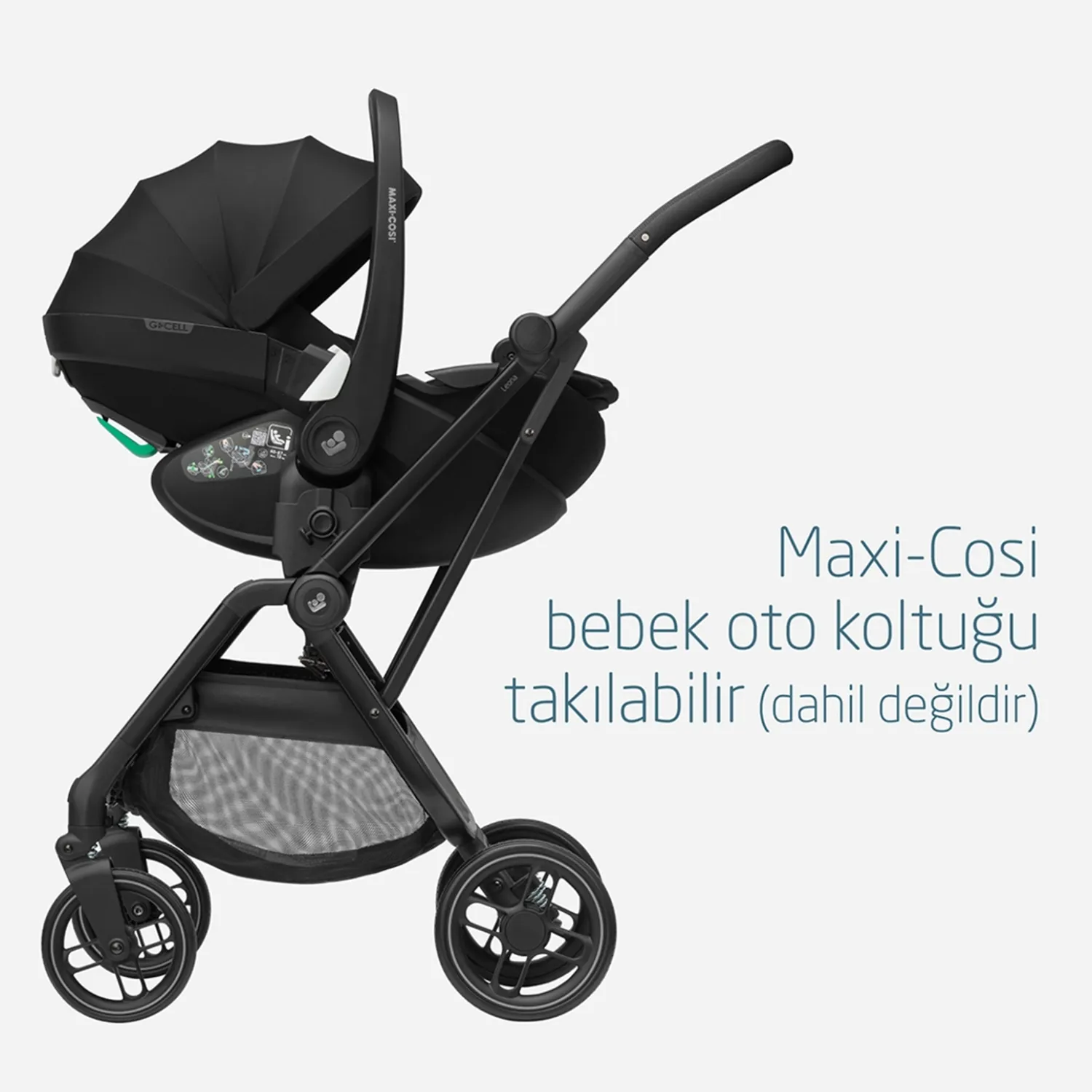 Maxi Cosi Leona2 Çift Yönlü Bebek Arabası Twillic Black