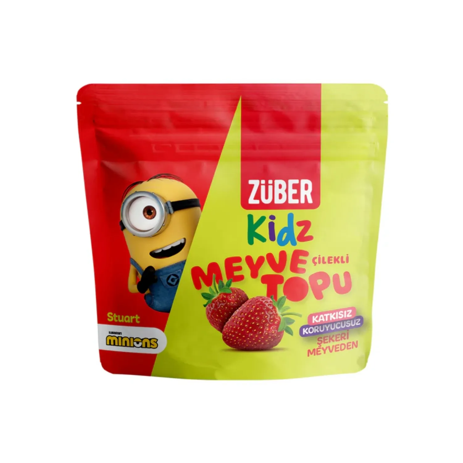 Züber Kidz Çilekli Meyve Topu 42g