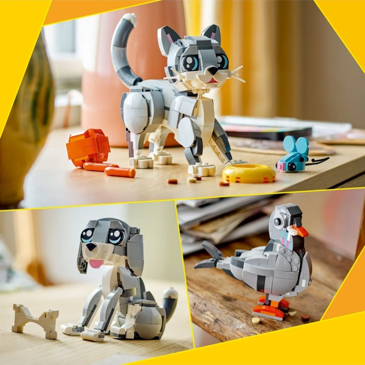 LEGO Creator 3’ü 1 Arada Oyunbaz Kedi 31163