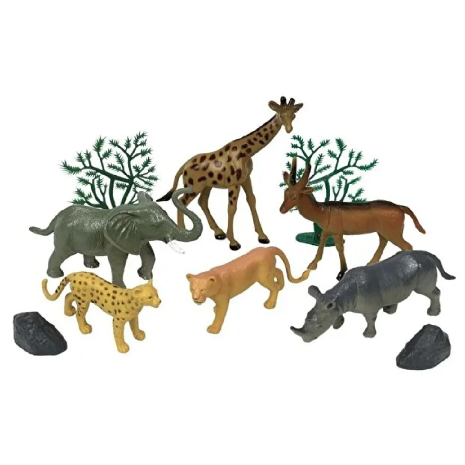 Vardem 10 Parça 9 inç Asorti Hayvan Seti Vardem 10 Parça 9 inç Asorti Hayvan Seti