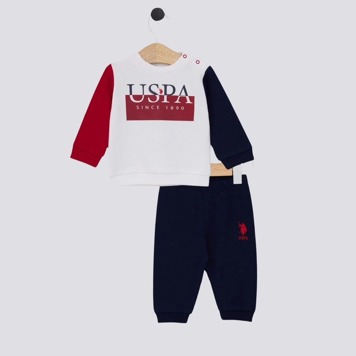 U.S. Polo 2li Takım Krem