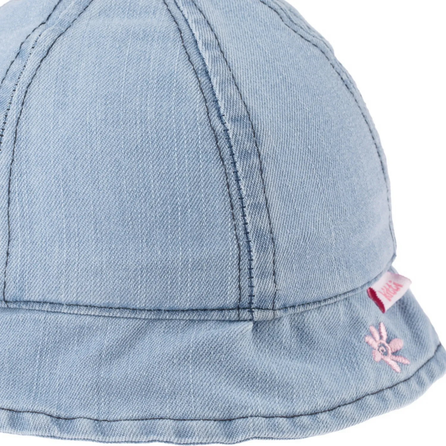 Kitti Şapka Maksi Denim 0-18 Ay Açık Denim Asortili