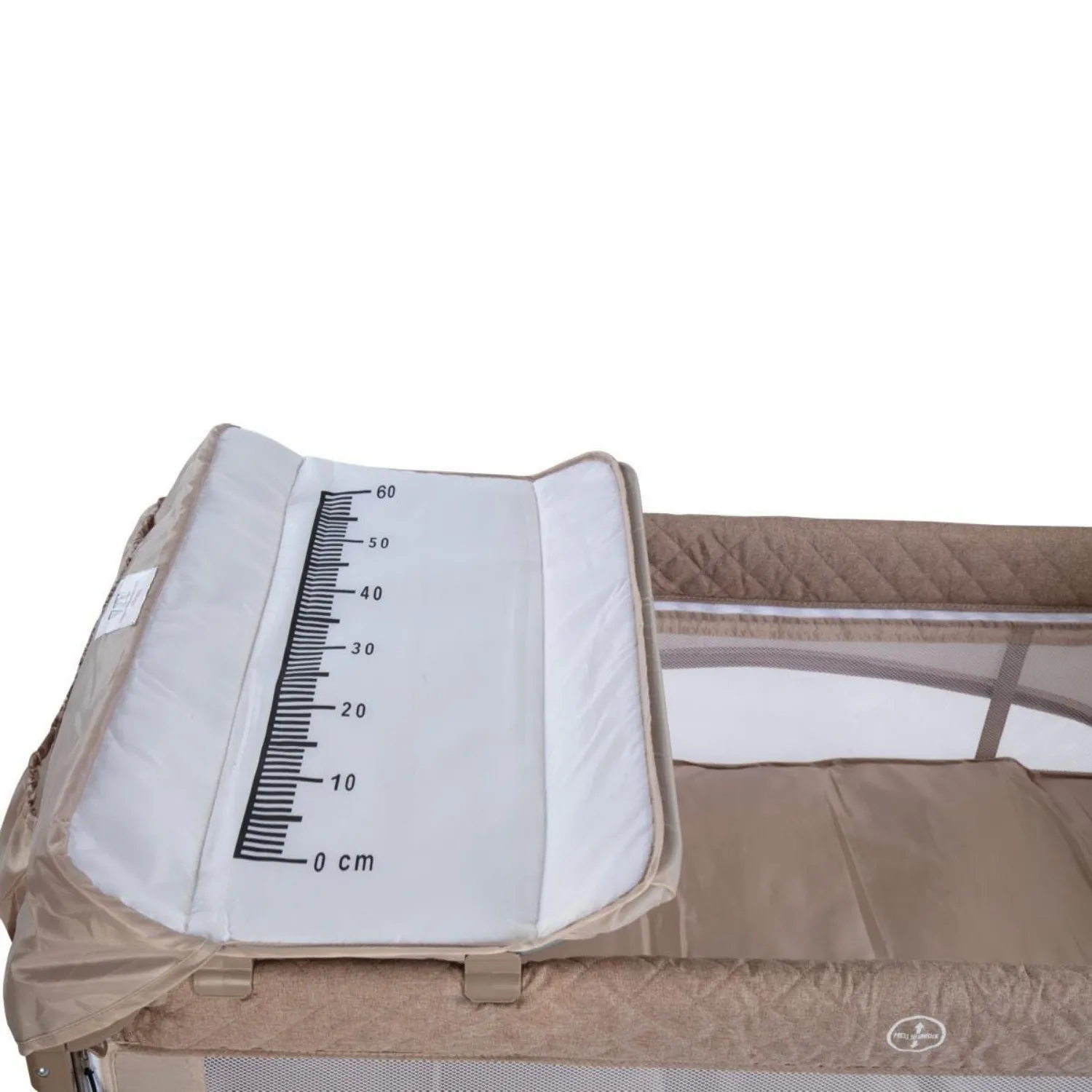 Kraft Safe Sleep Anne Yanı Oyun Parkı 70x120 cm Grey