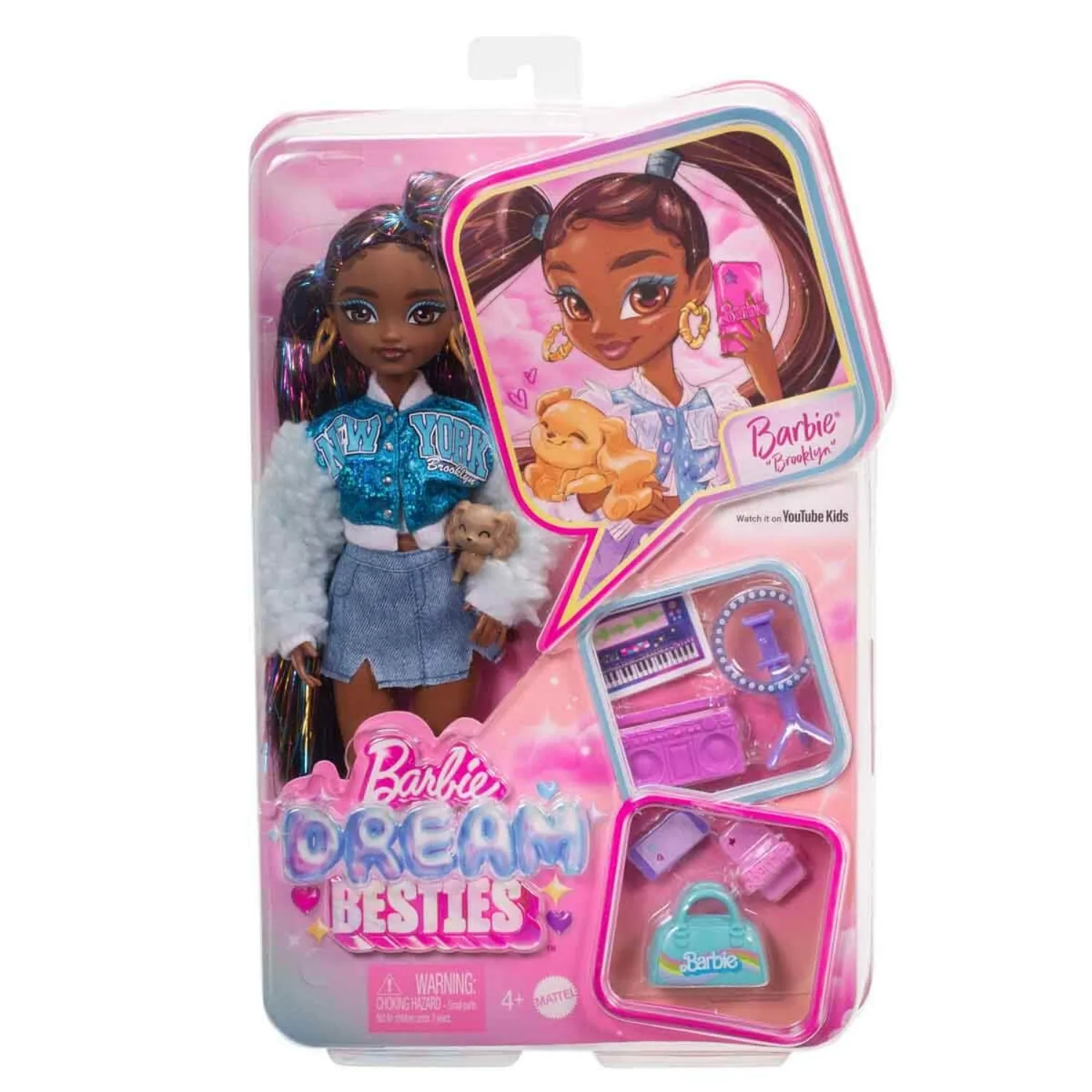 Barbie Dream Besties Ana Karakter Bebeklers Brooklyn