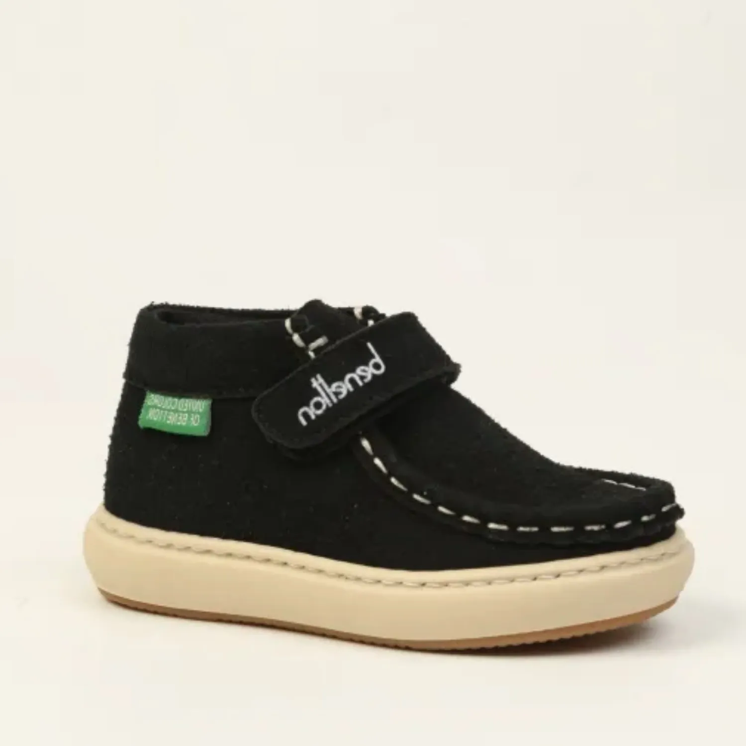 Benetton Ayakkabı Spor Siyah Nubuk