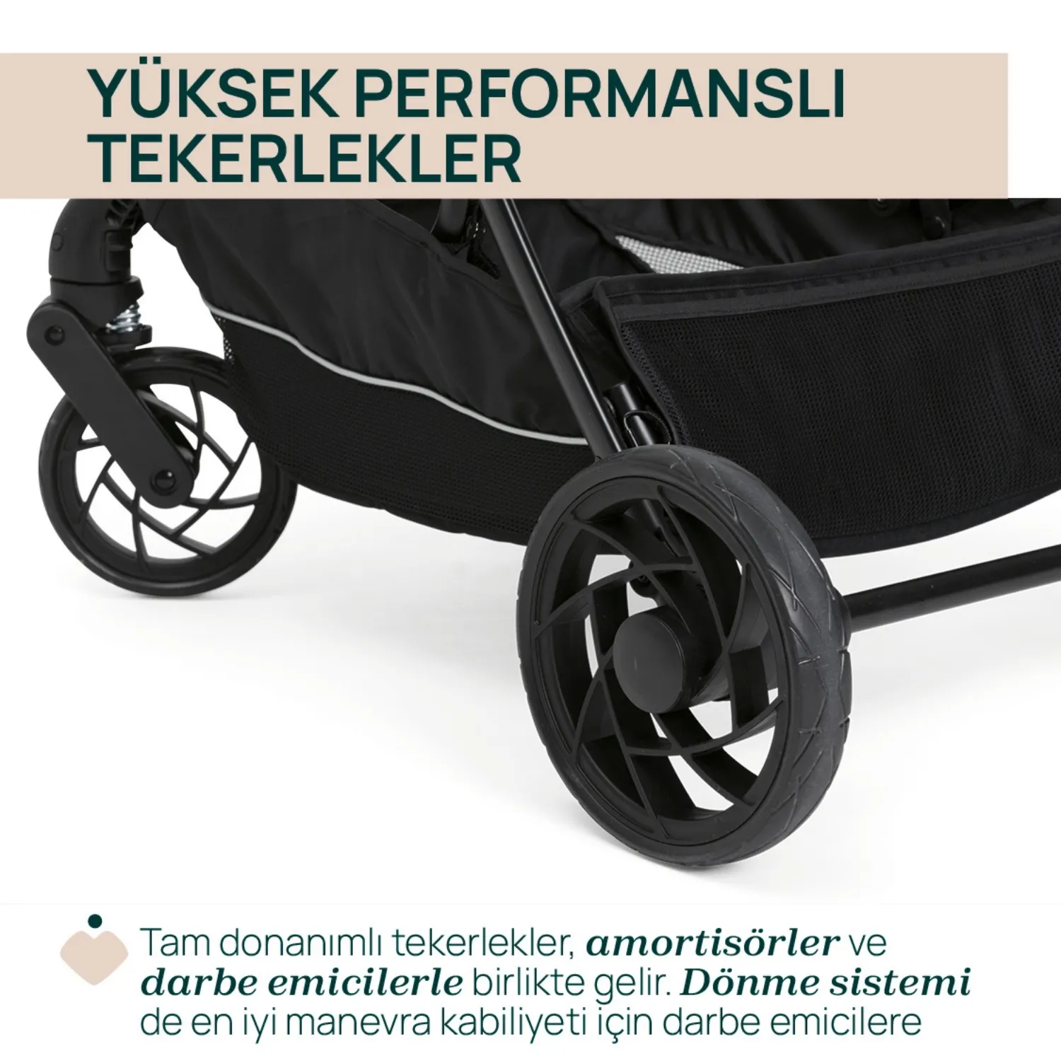 Chicco One4Ever Lounge Bebek Arabası Sparkle Grey