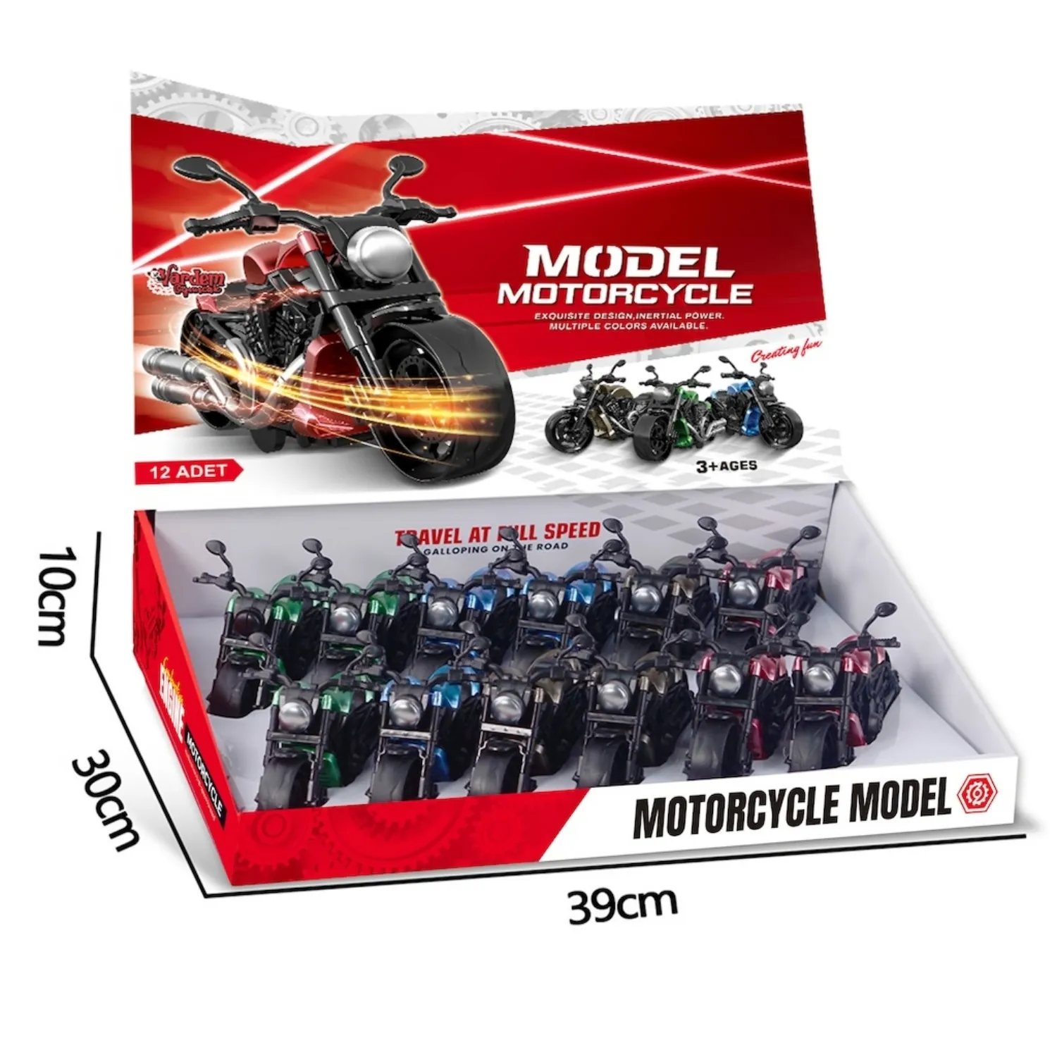 Vardem Sürtmeli Travel Model Motosiklet